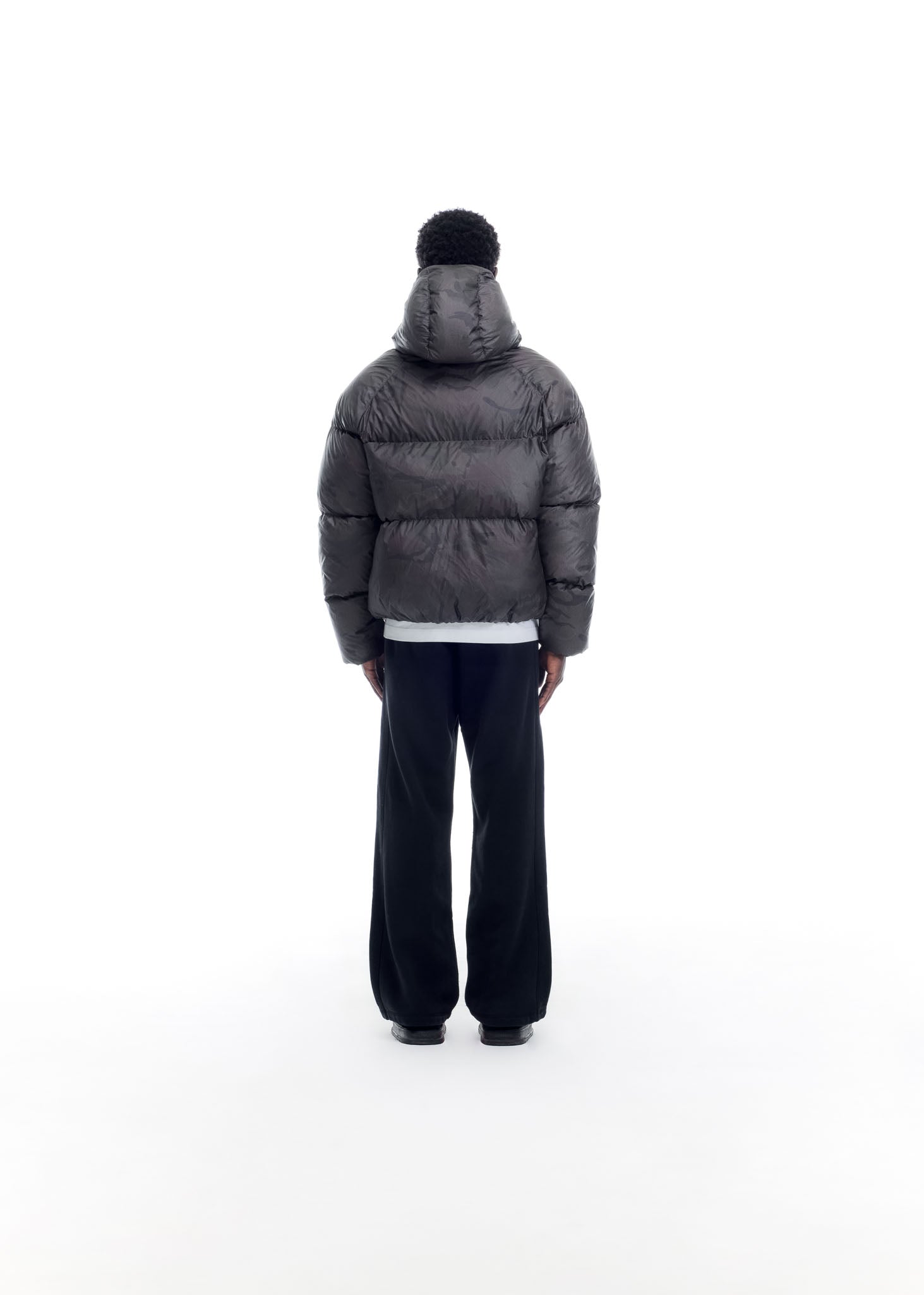 STEALTH HOODED DOWN JACKET