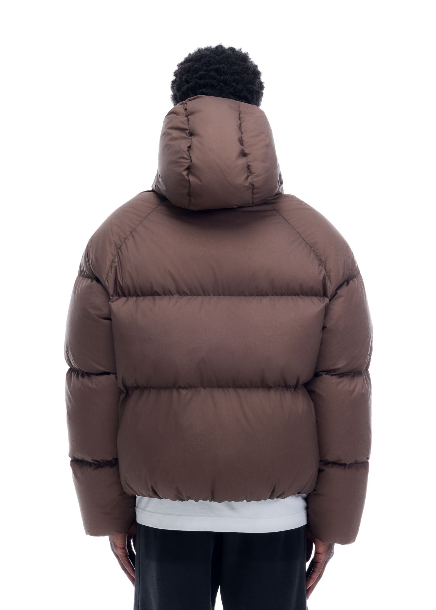 HOODED DOWN JACKET
