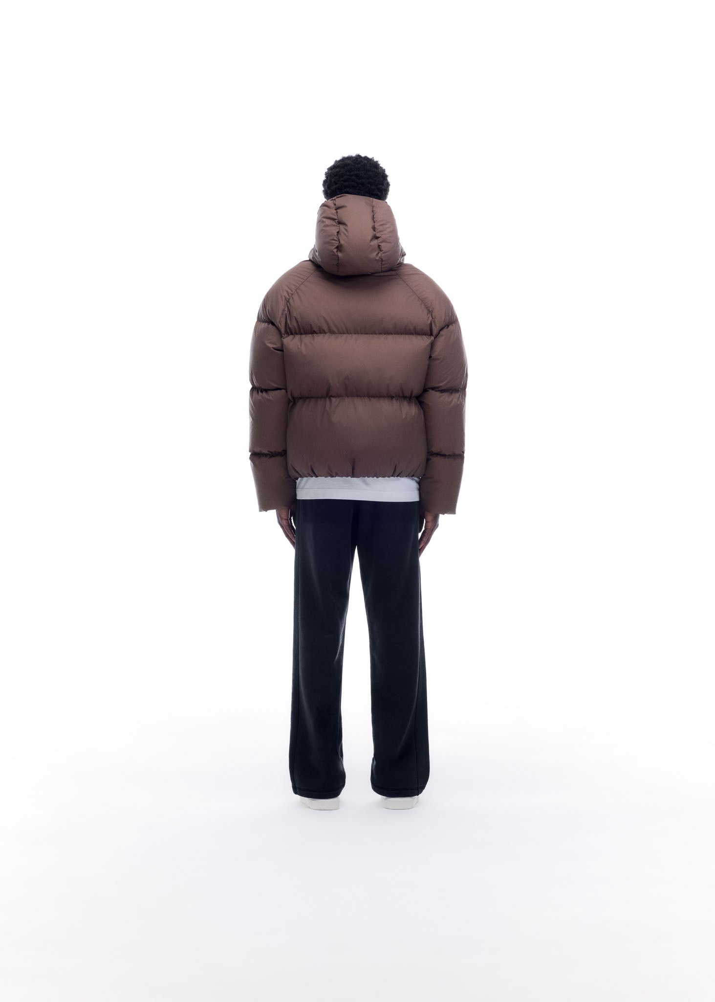 HOODED DOWN JACKET