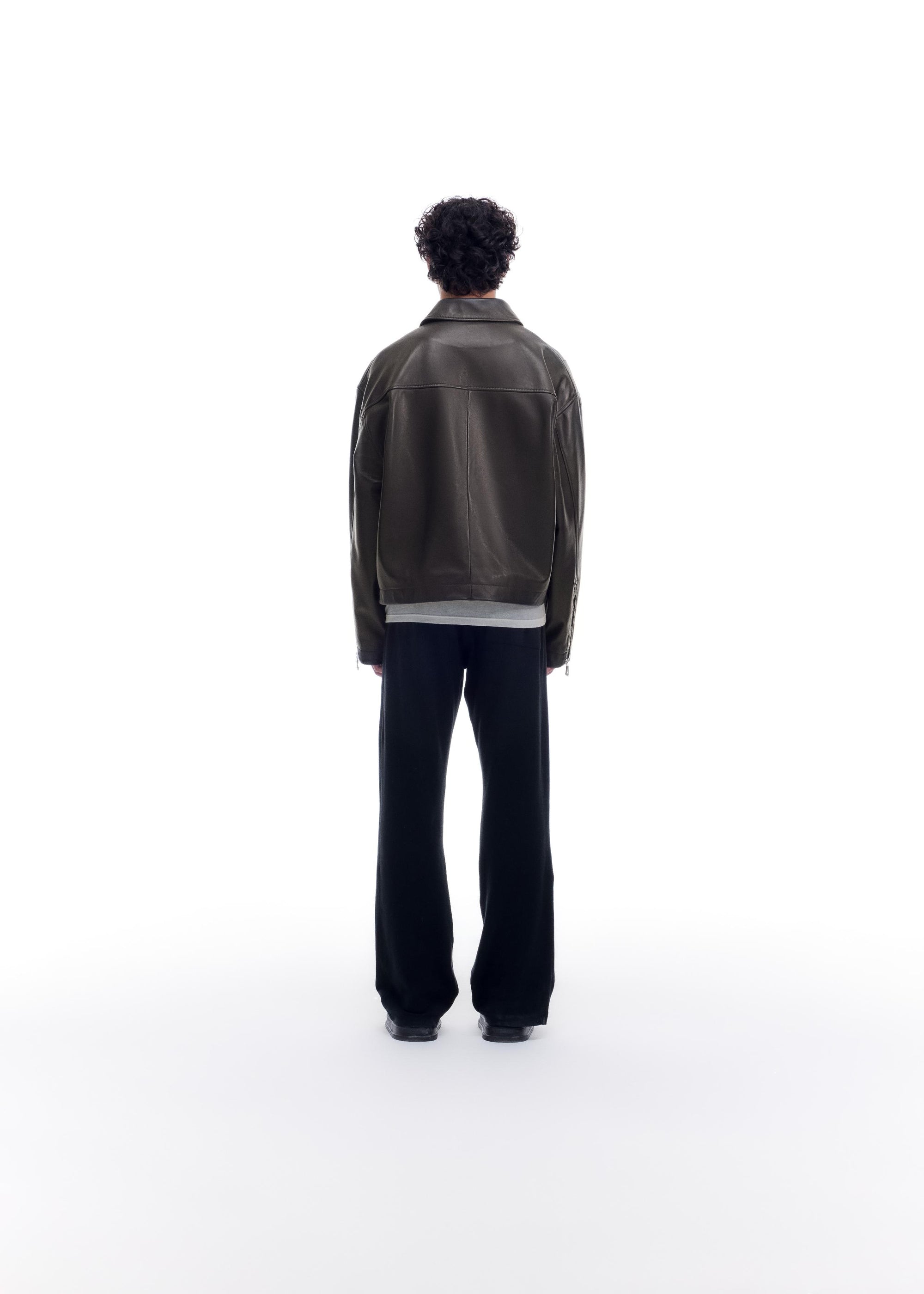 LIGHT LAMB LEATHER JACKET