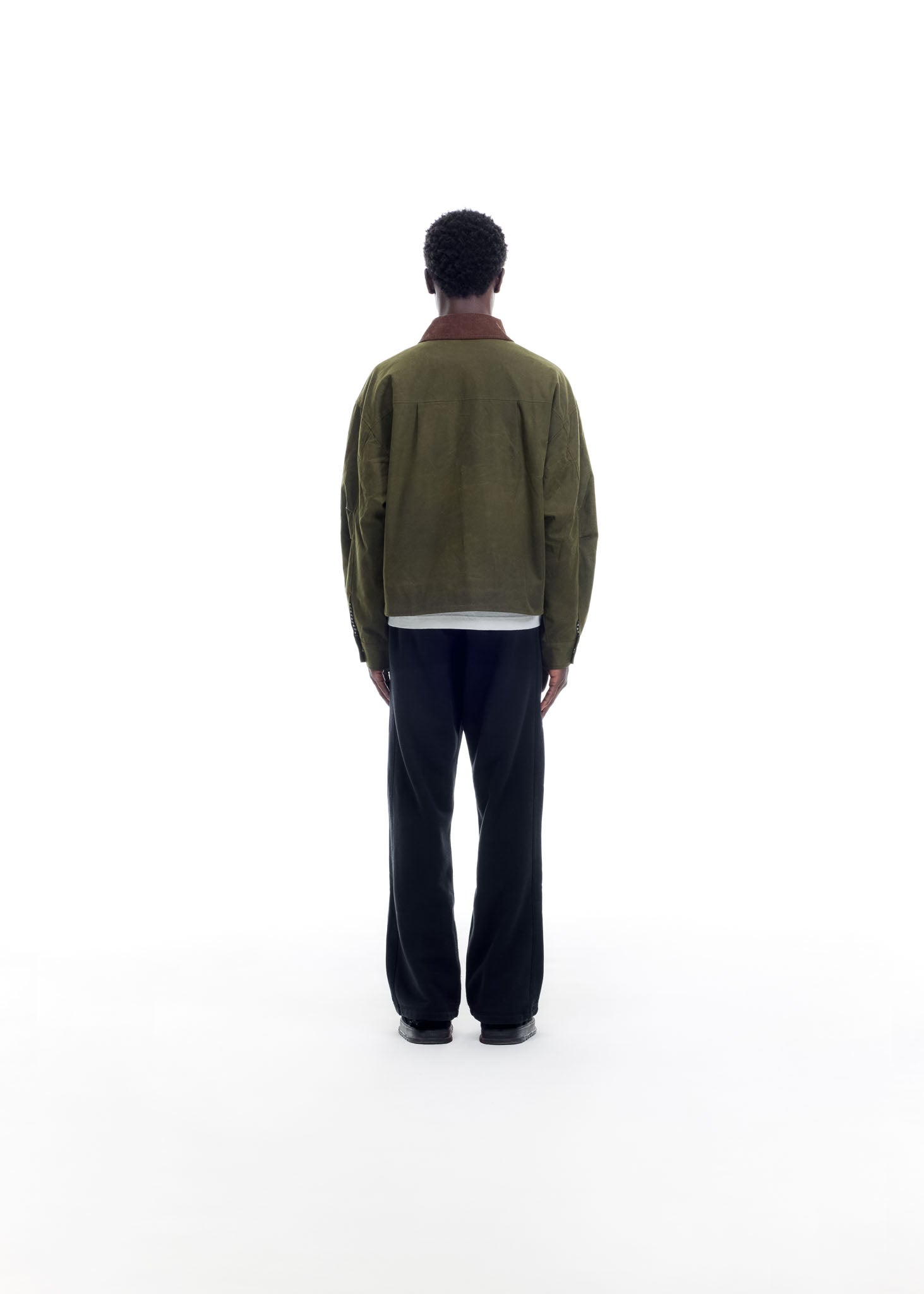 DRY WAX COTTON OVERSHIRT