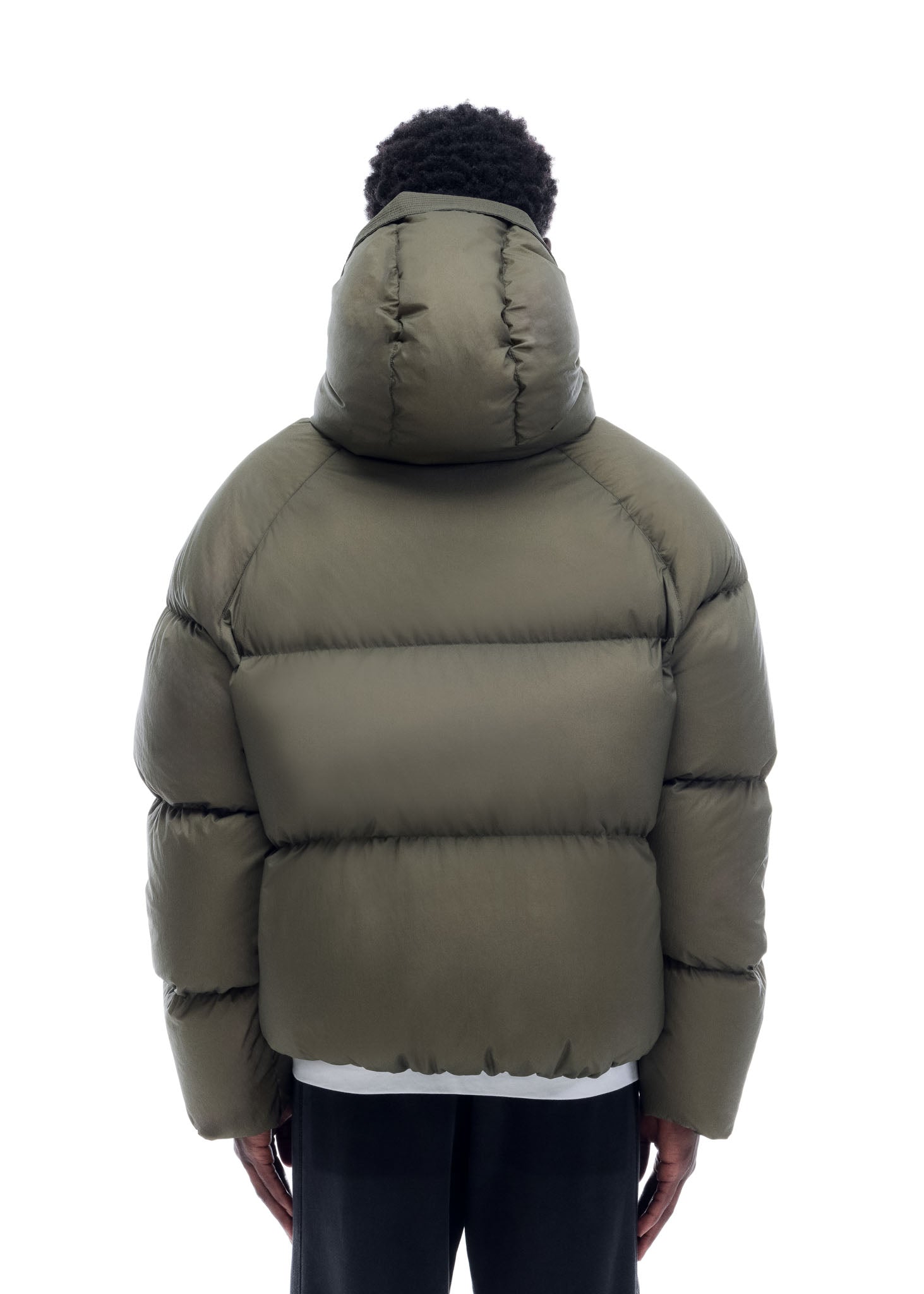 HOODED DOWN JACKET