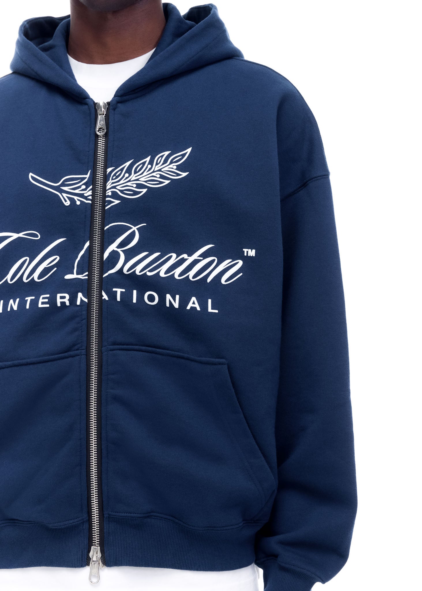 INTERNATIONAL ZIPPED HOODIE