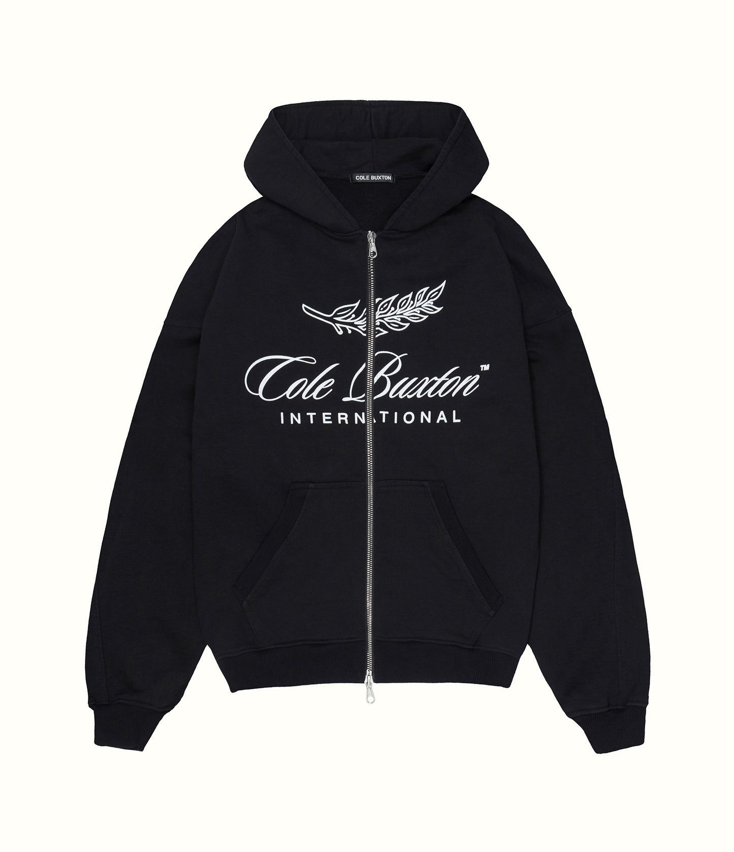 INTERNATIONAL ZIPPED HOODIE