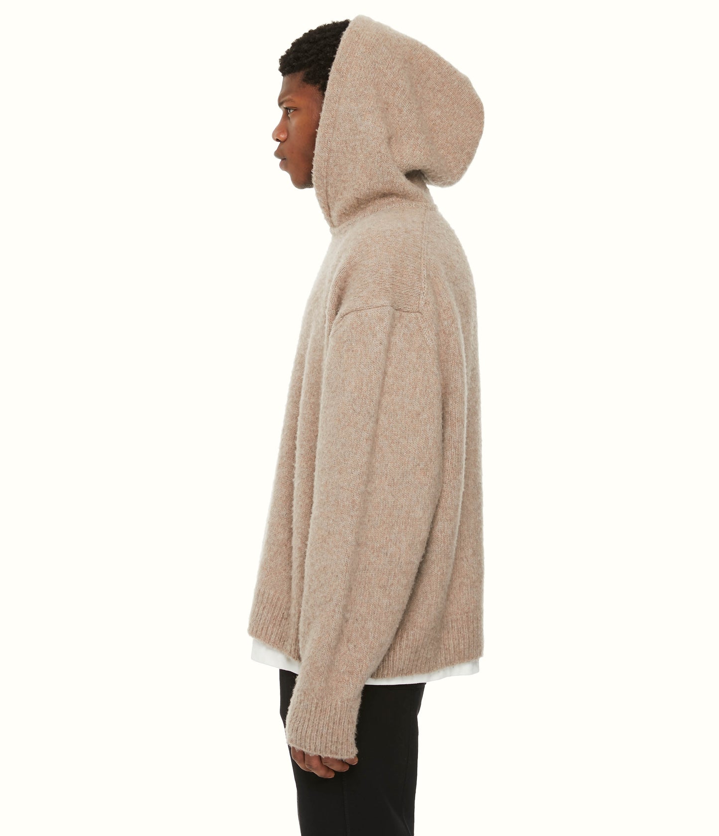 KNIT HOODIE