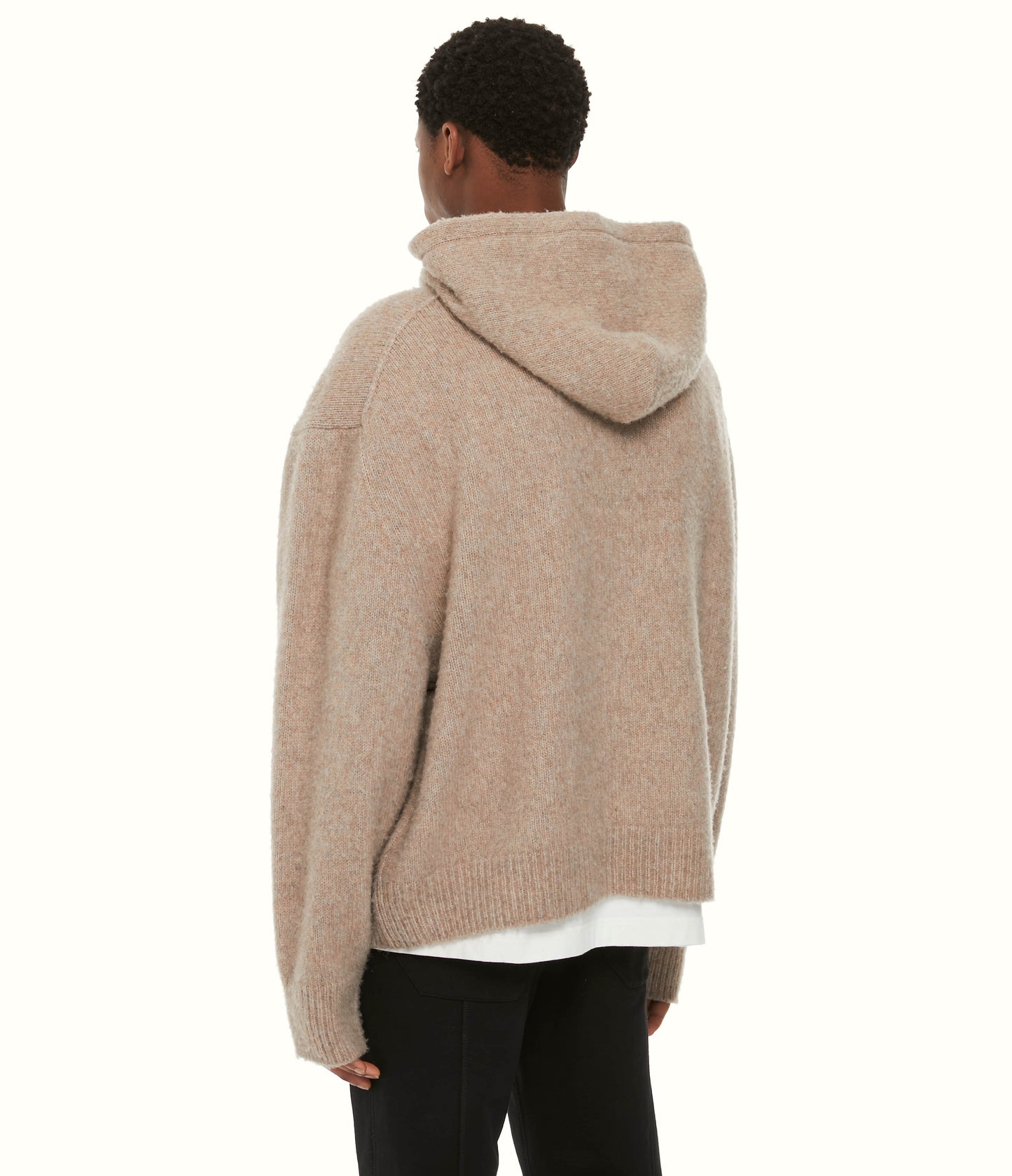 KNIT HOODIE