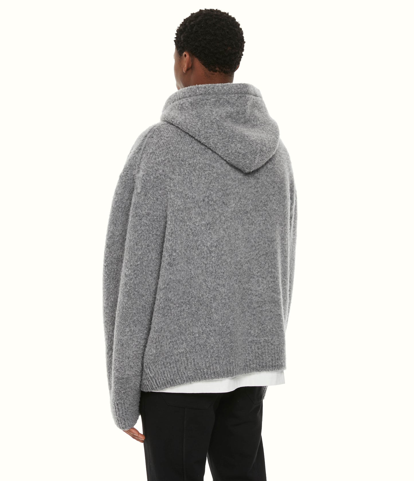 KNIT HOODIE