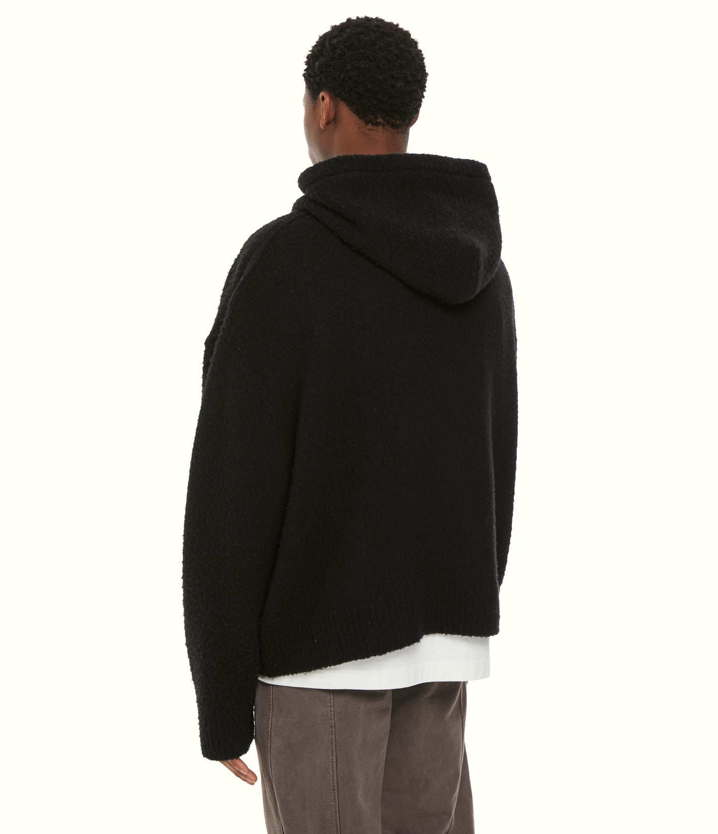 KNIT HOODIE