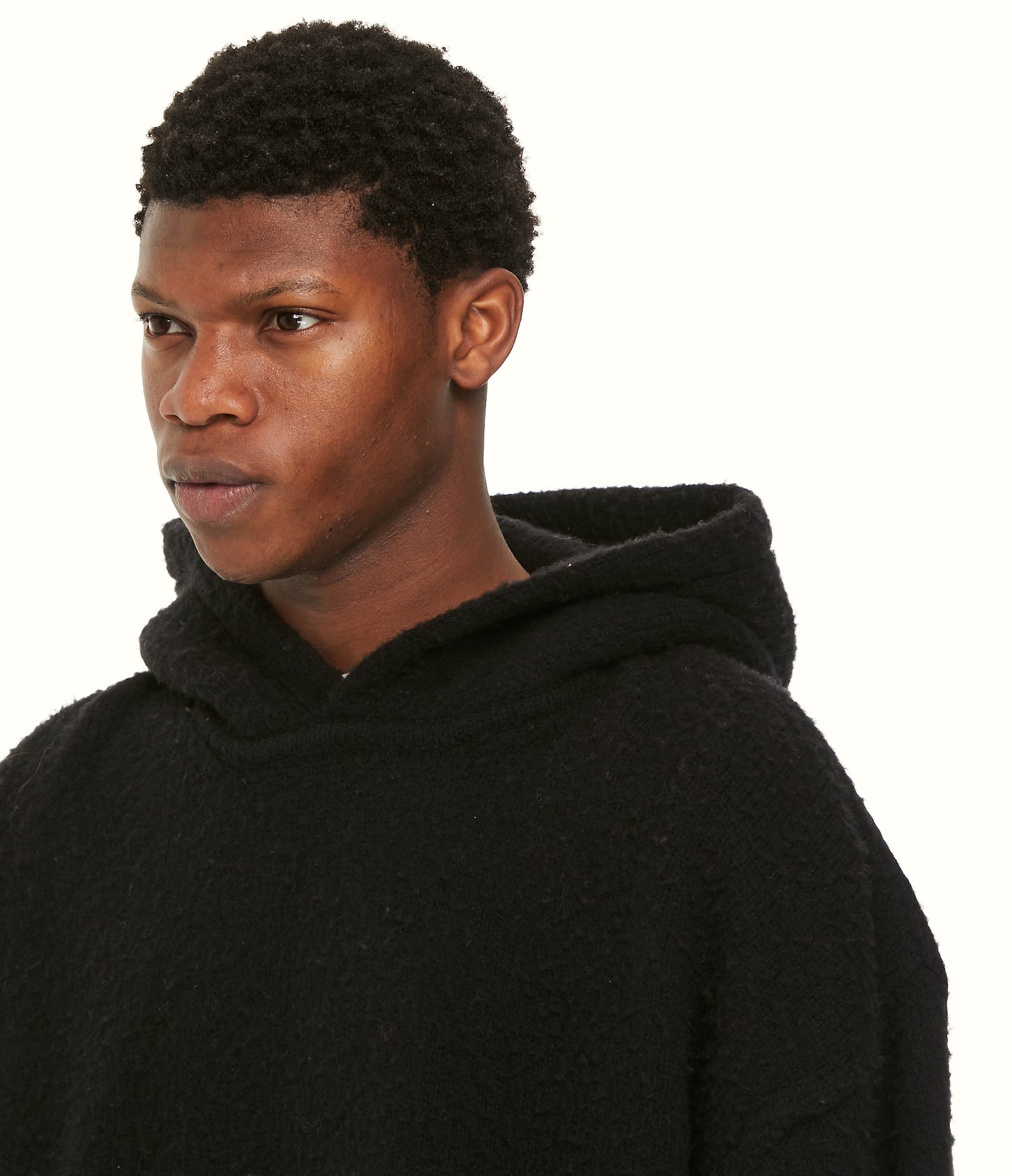 KNIT HOODIE