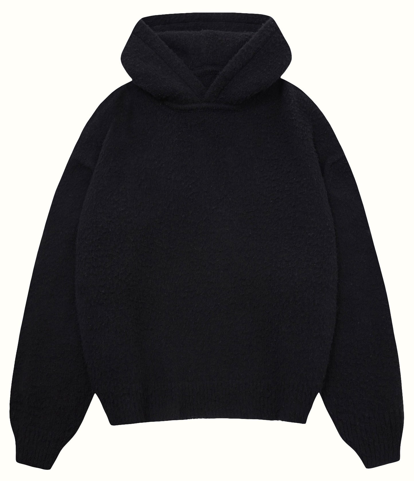 KNIT HOODIE