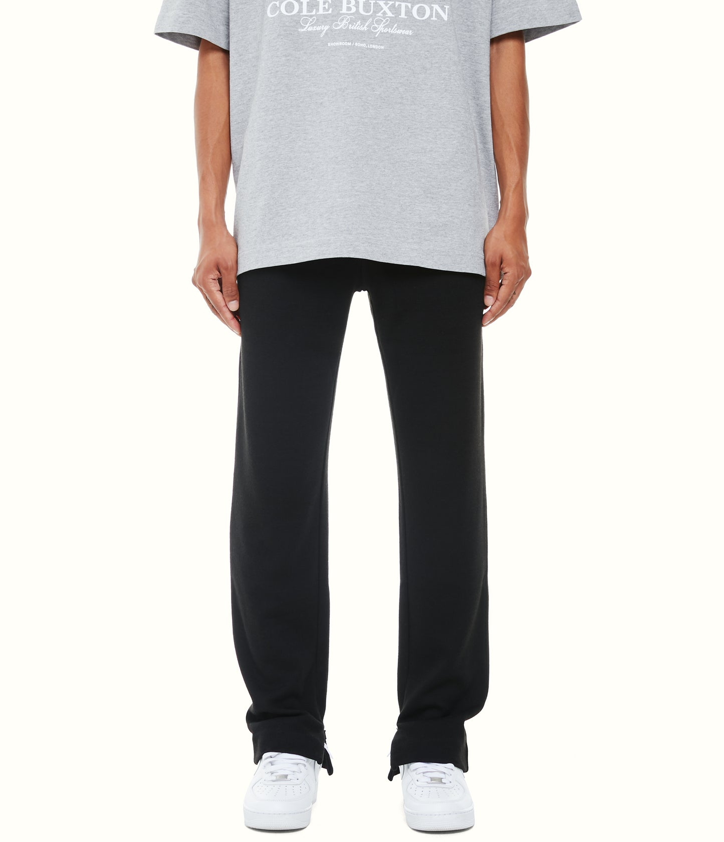WOOL TRACK PANTS