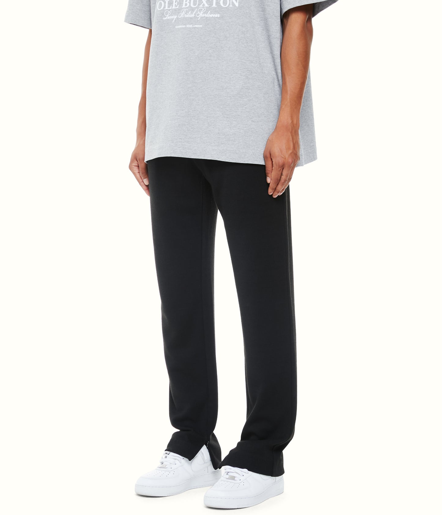 WOOL TRACK PANTS