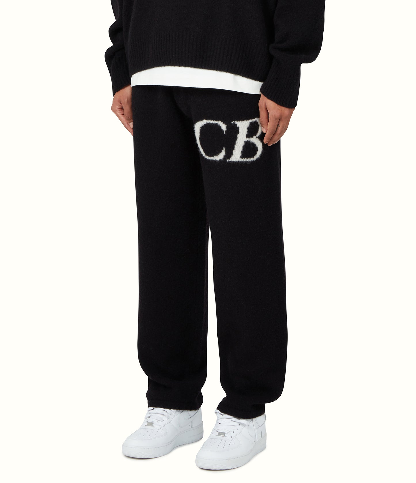 CB LOGO KNIT PANTS