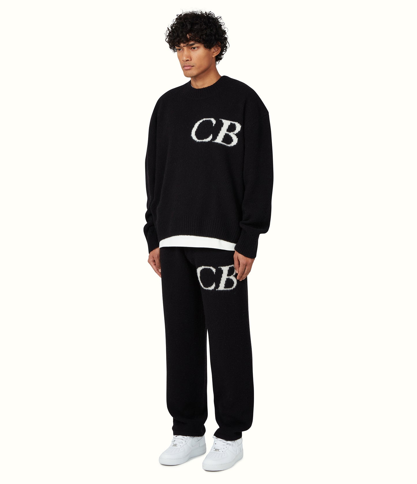 CB LOGO KNIT PANTS