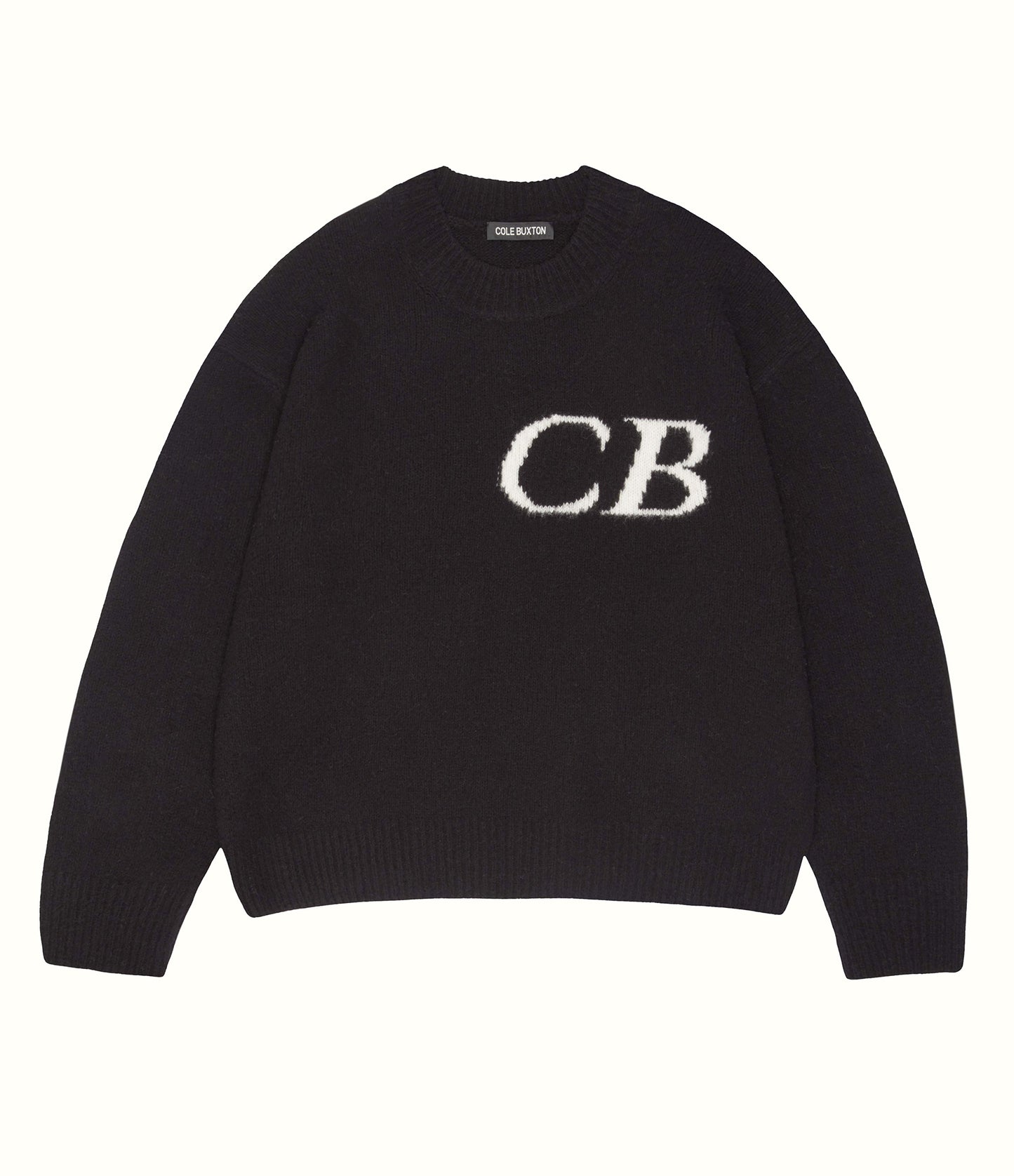 CB LOGO KNIT SWEATER