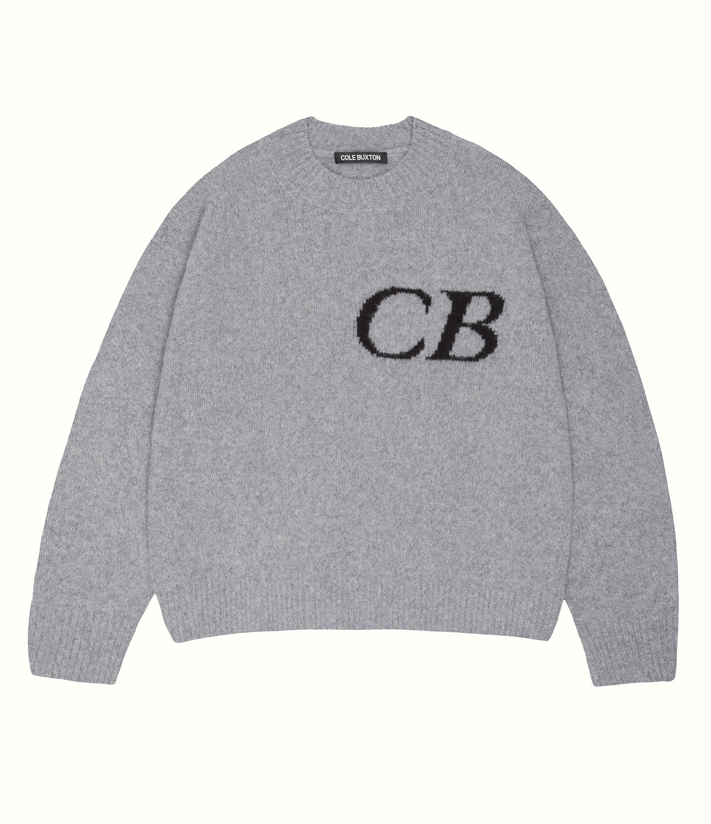 CB LOGO KNIT SWEATER