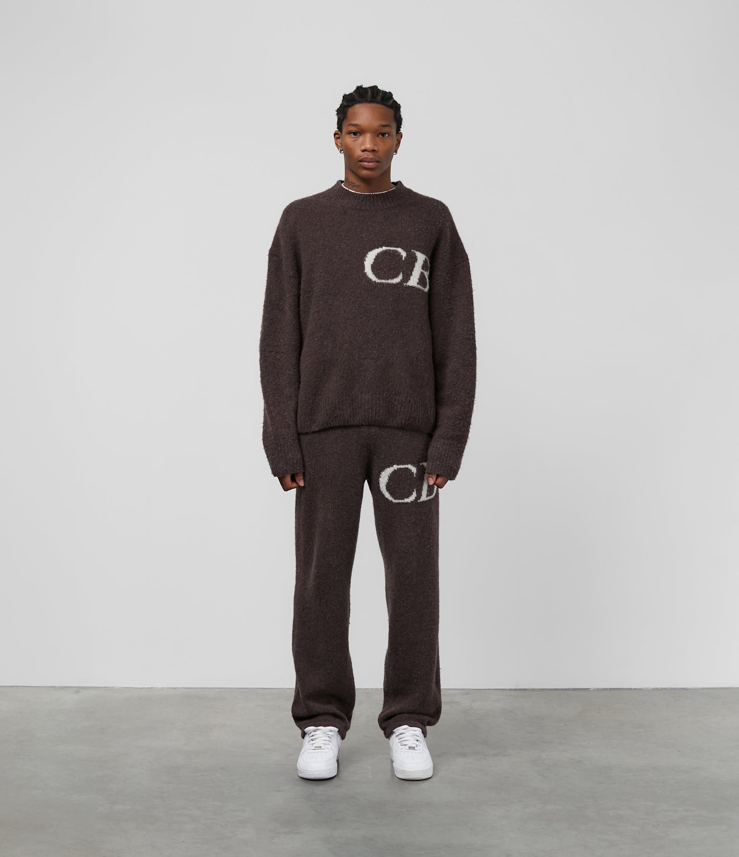CB LOGO KNIT PANTS