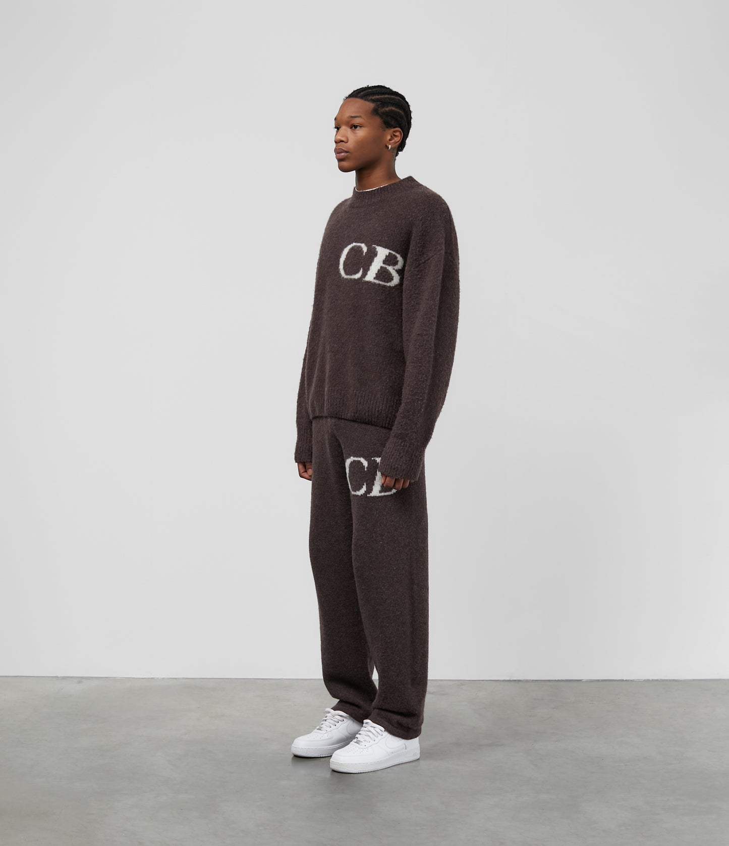 CB LOGO KNIT PANTS