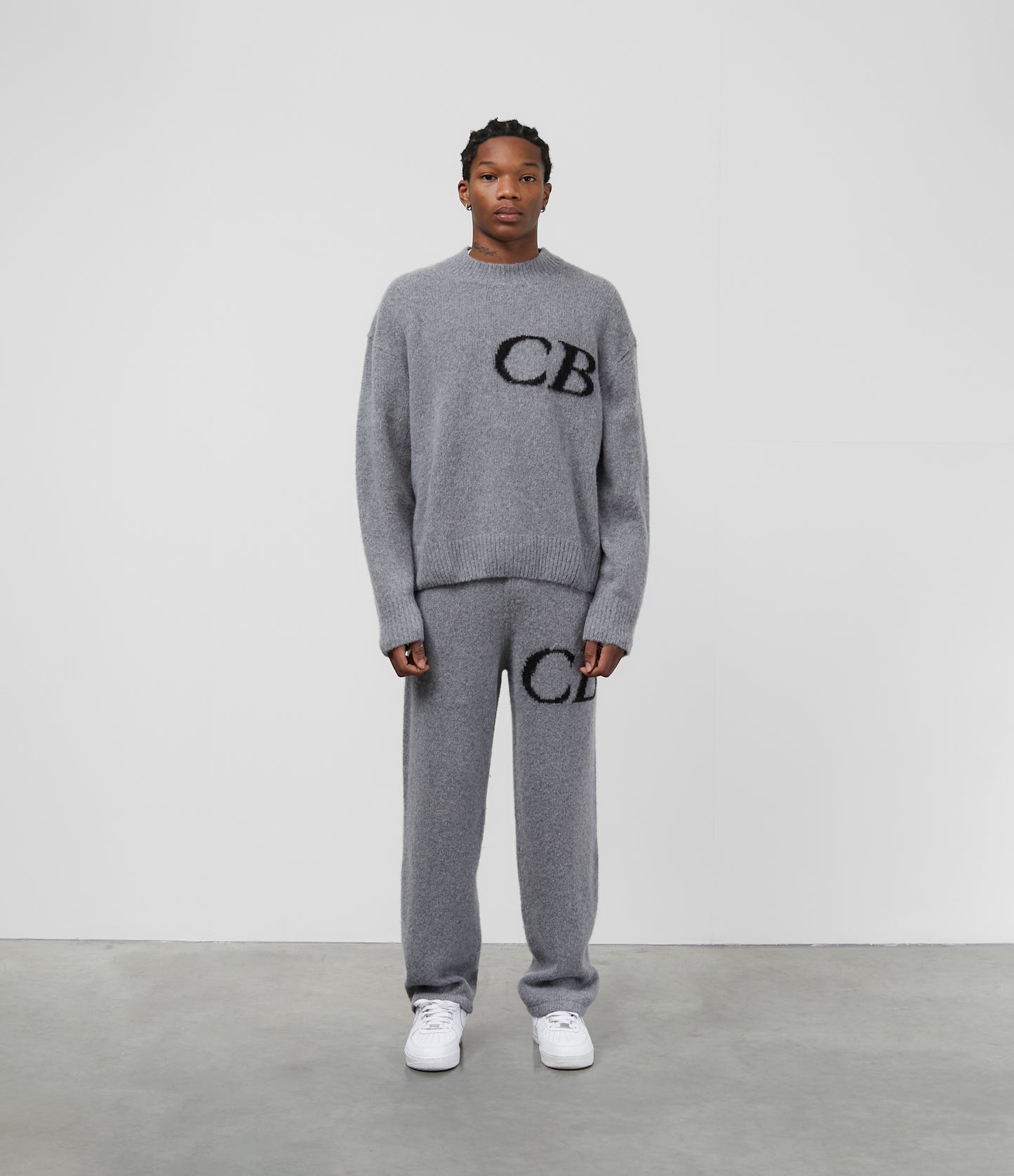 CB LOGO KNIT PANTS