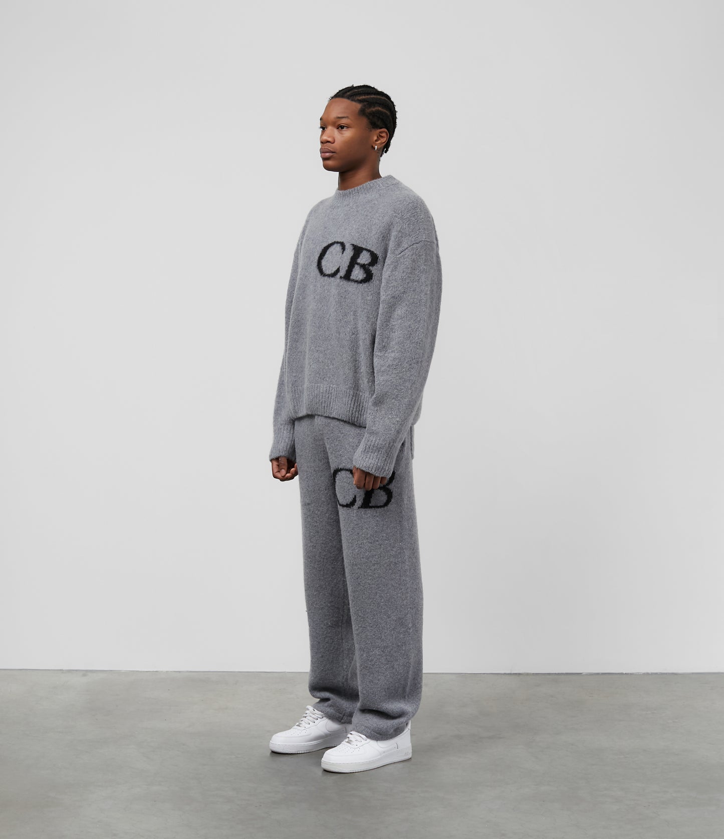 CB LOGO KNIT PANTS