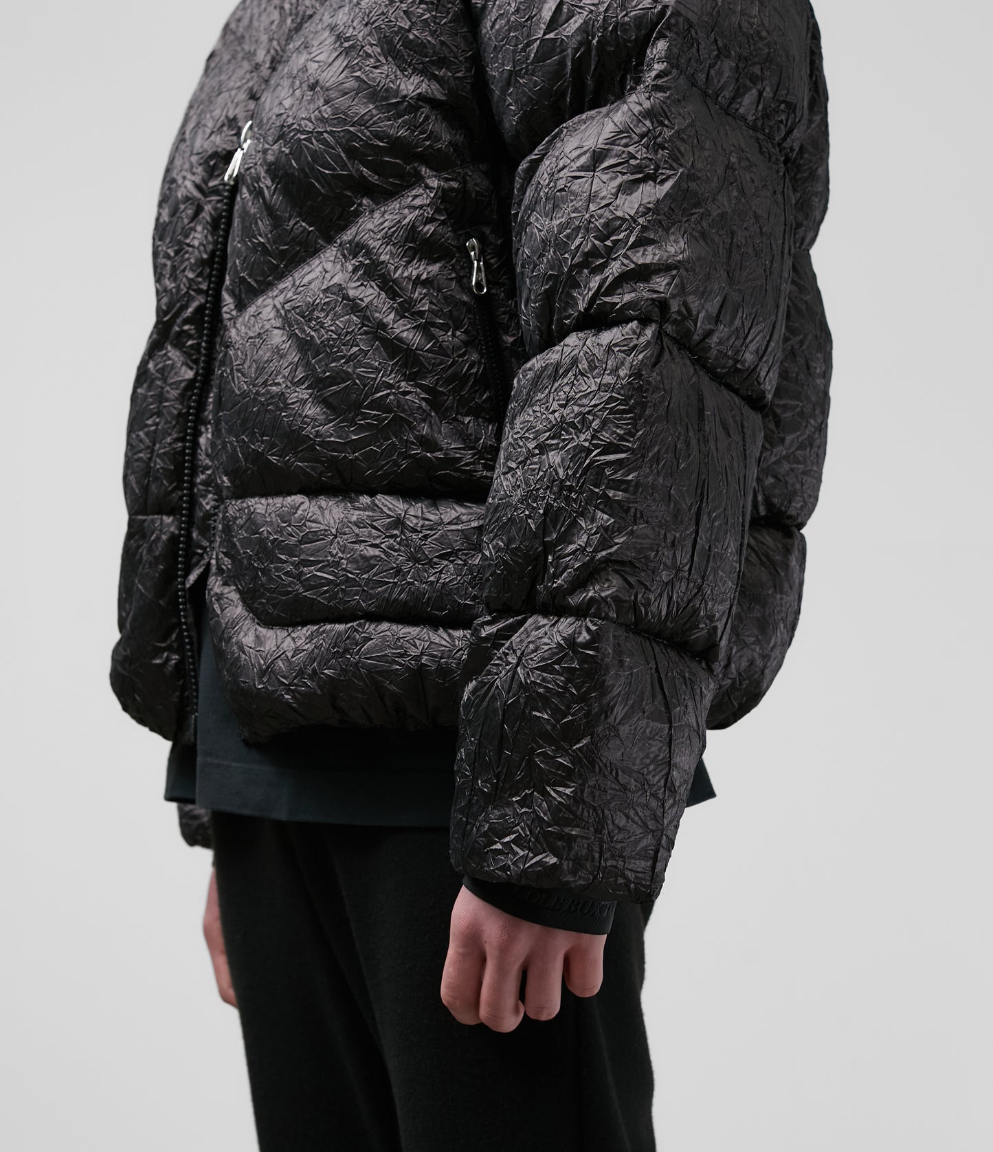 ALUMINIUM CRINKLE JACKET