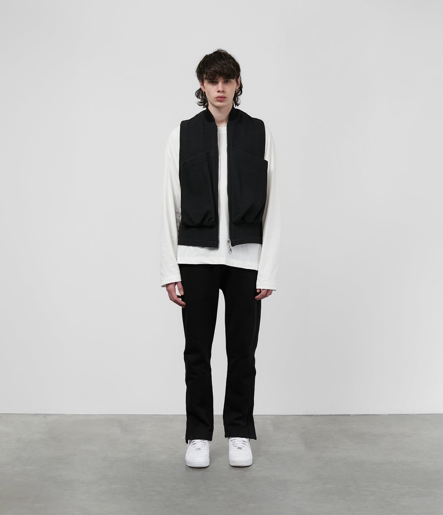 QUILTED NYLON VEST