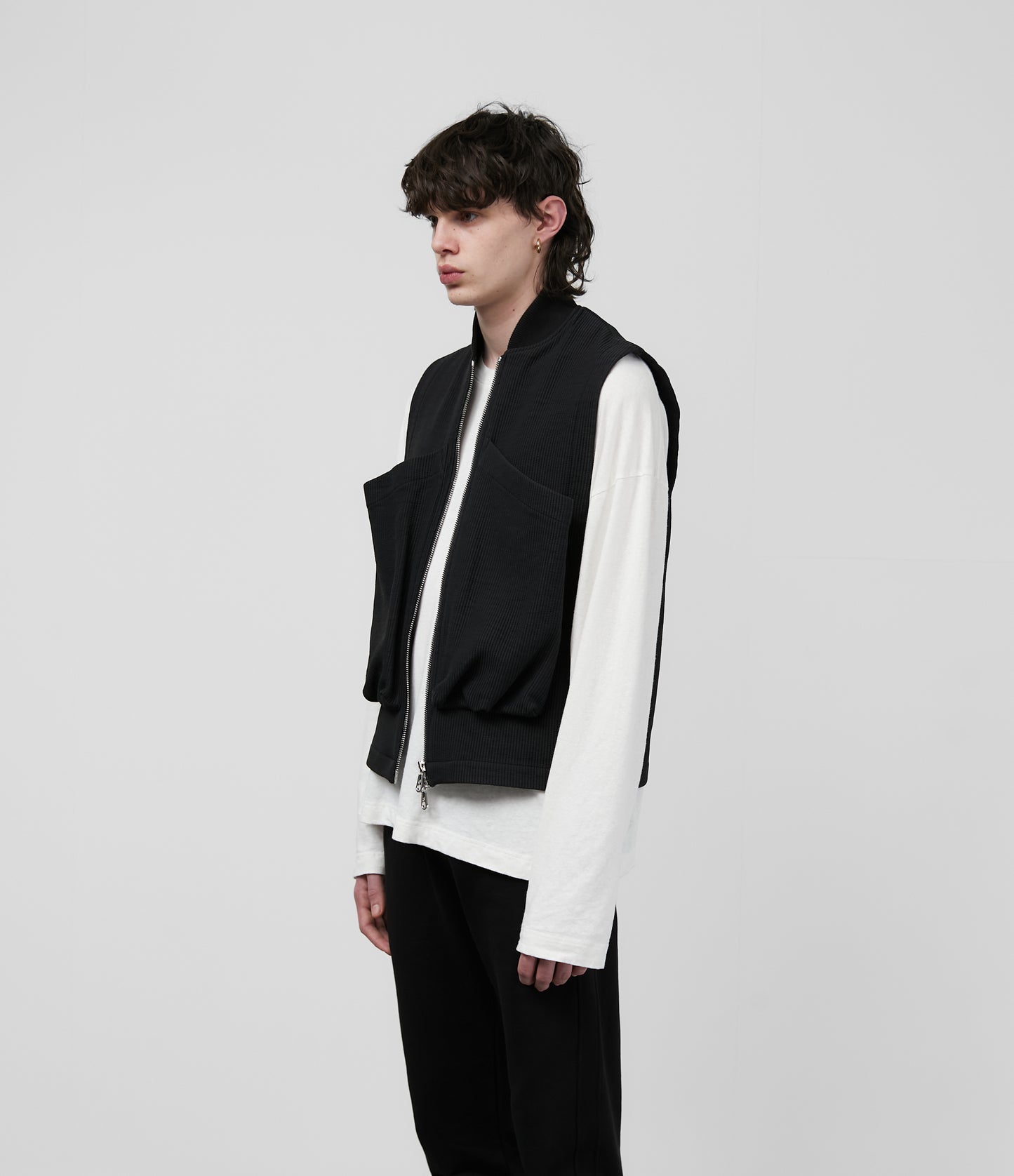 QUILTED NYLON VEST