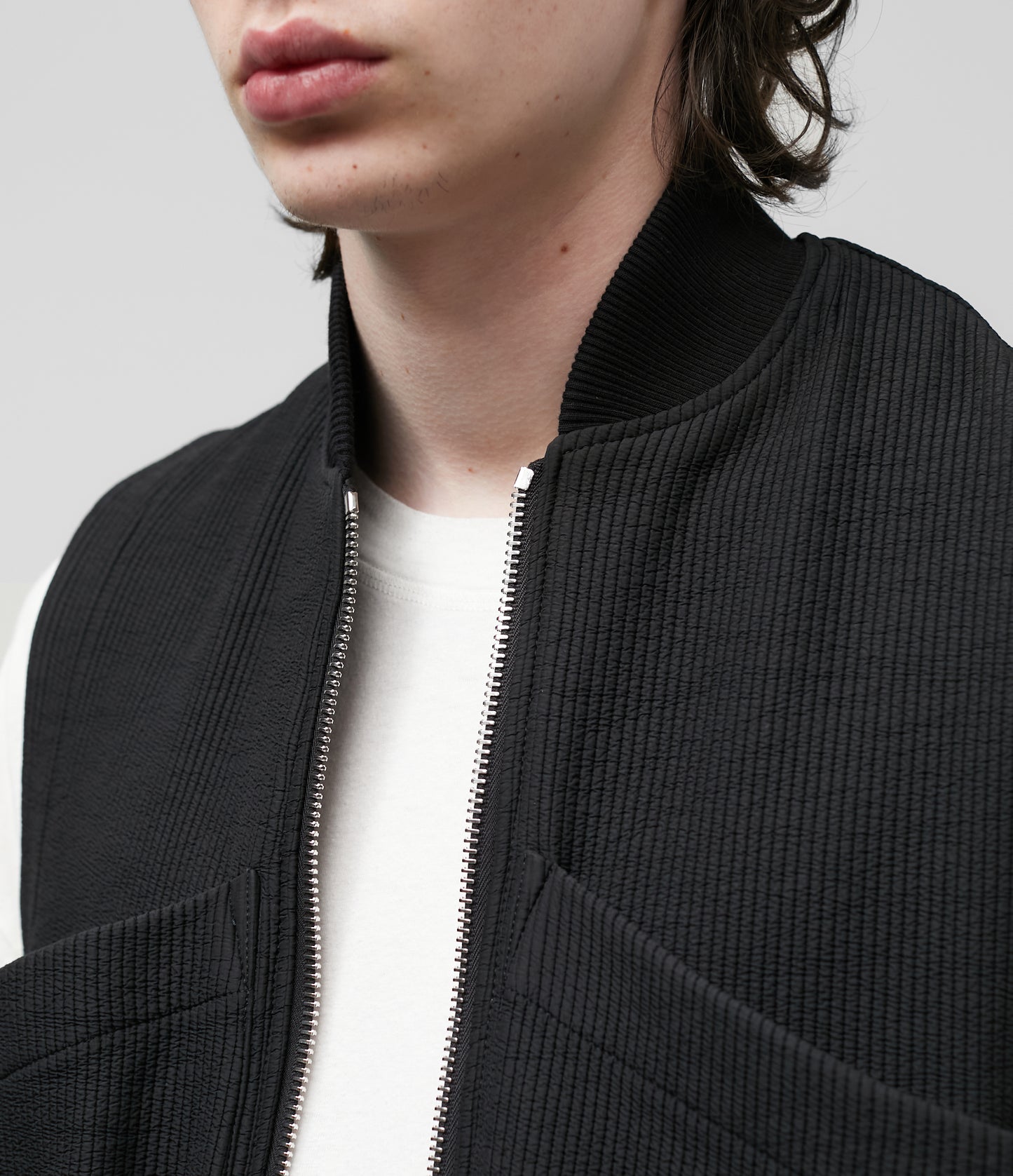 QUILTED NYLON VEST
