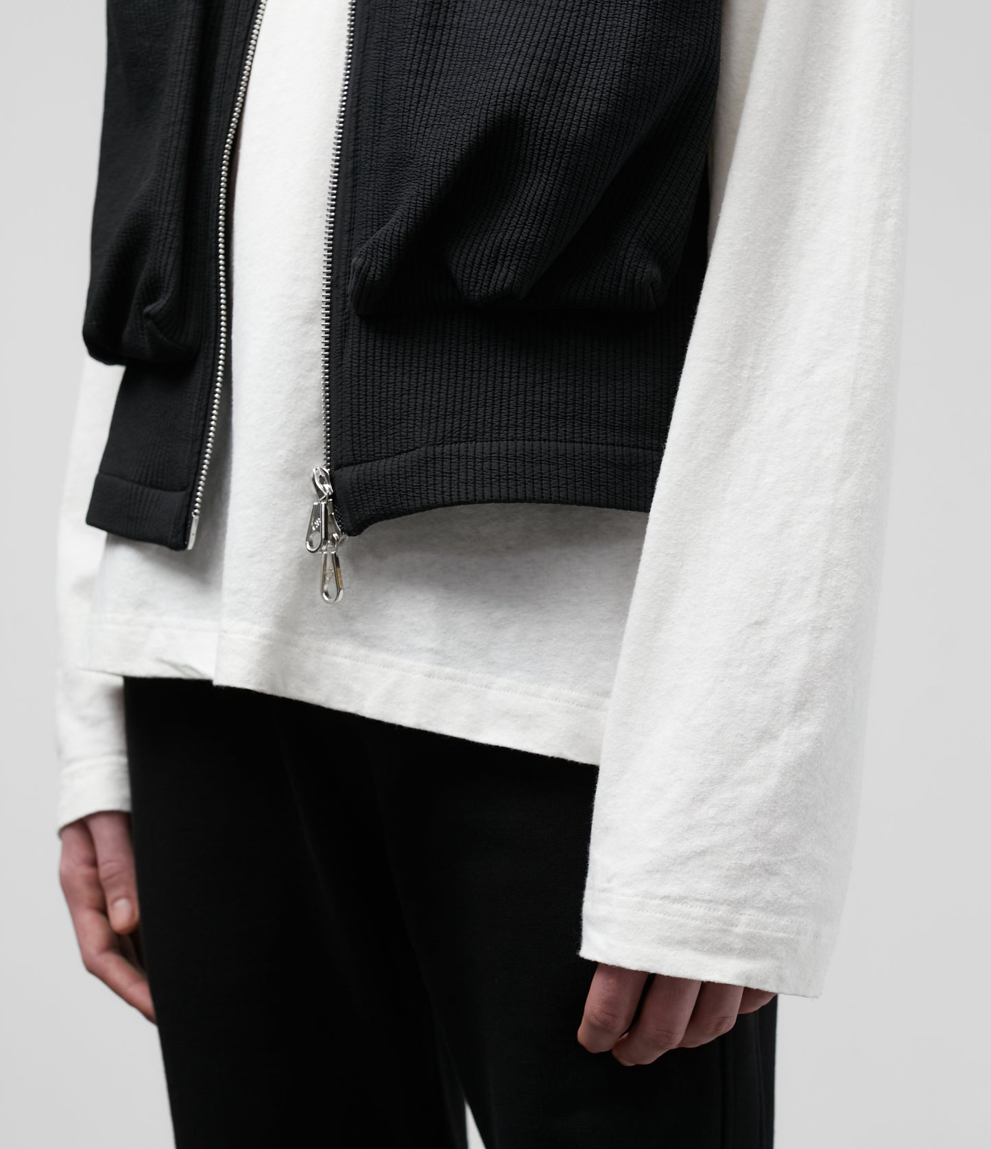 QUILTED NYLON VEST