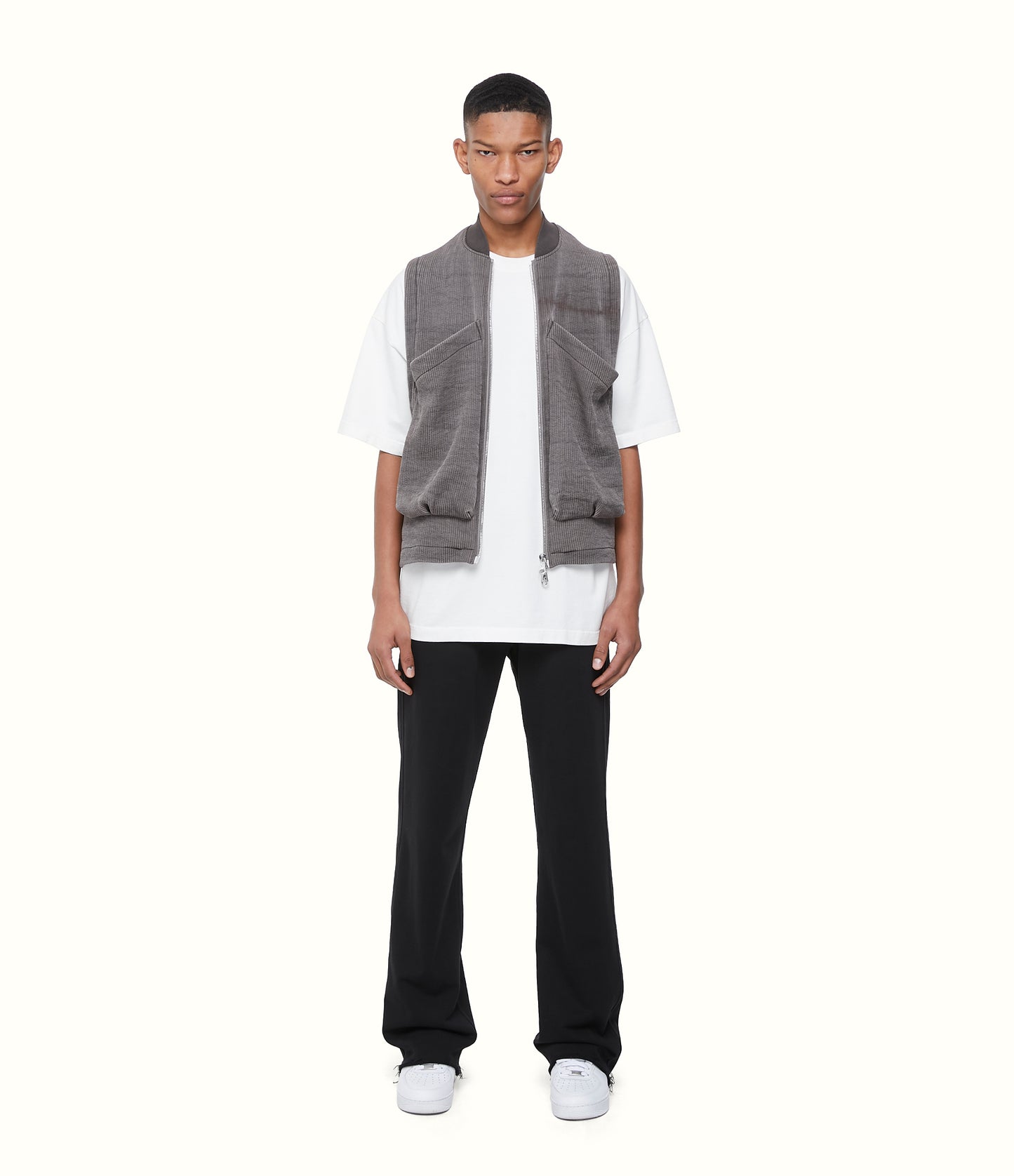 QUILTED NYLON VEST