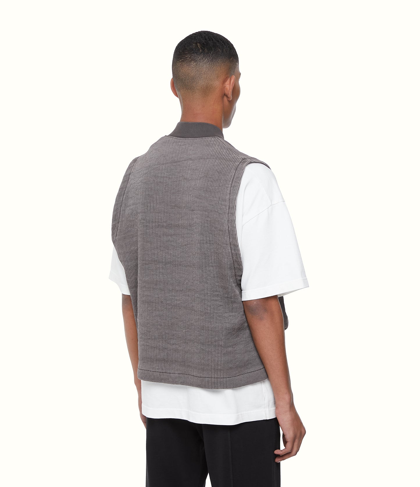 QUILTED NYLON VEST