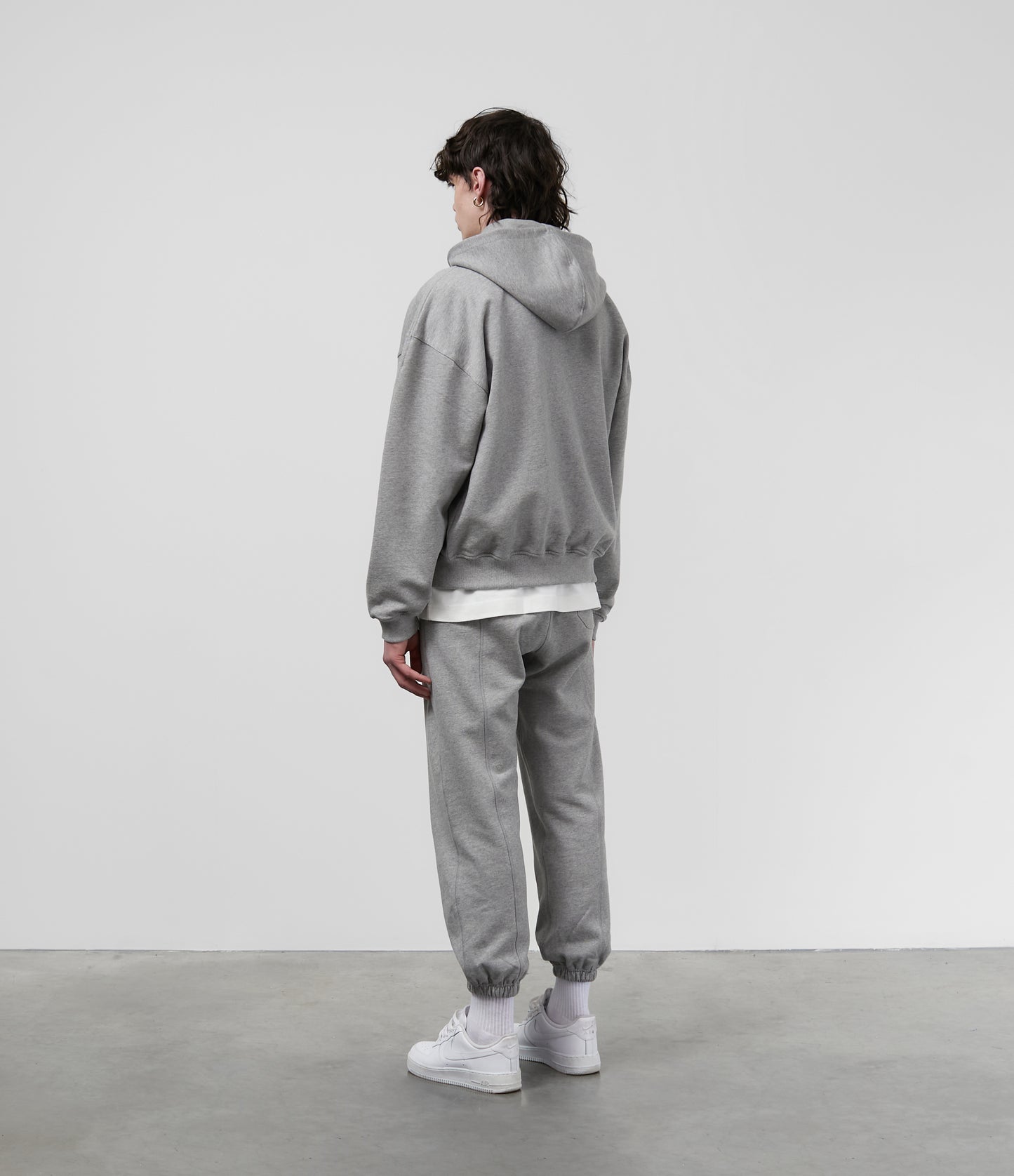 ZIPPED HOODIE