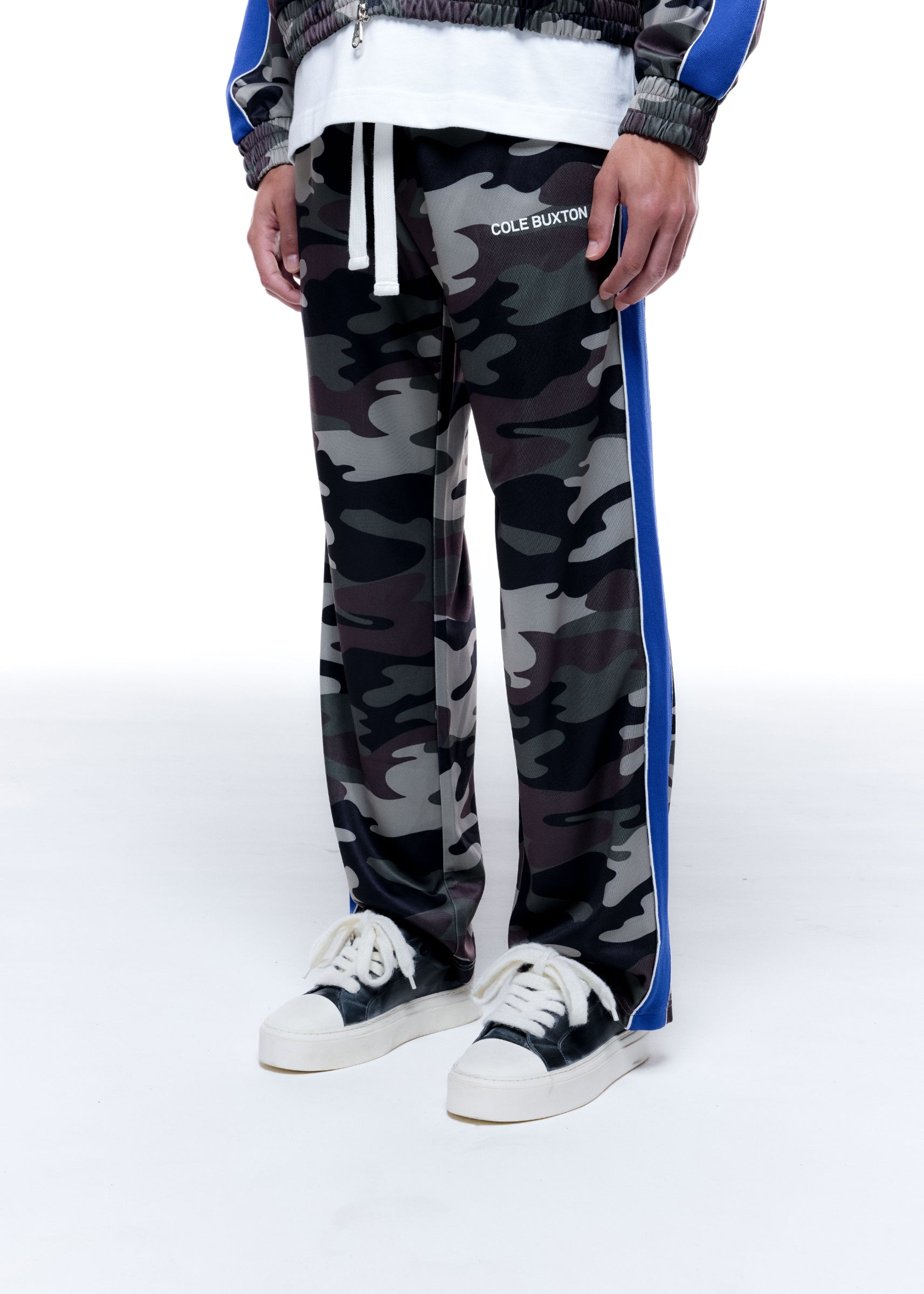 CAMO TRACK PANTS