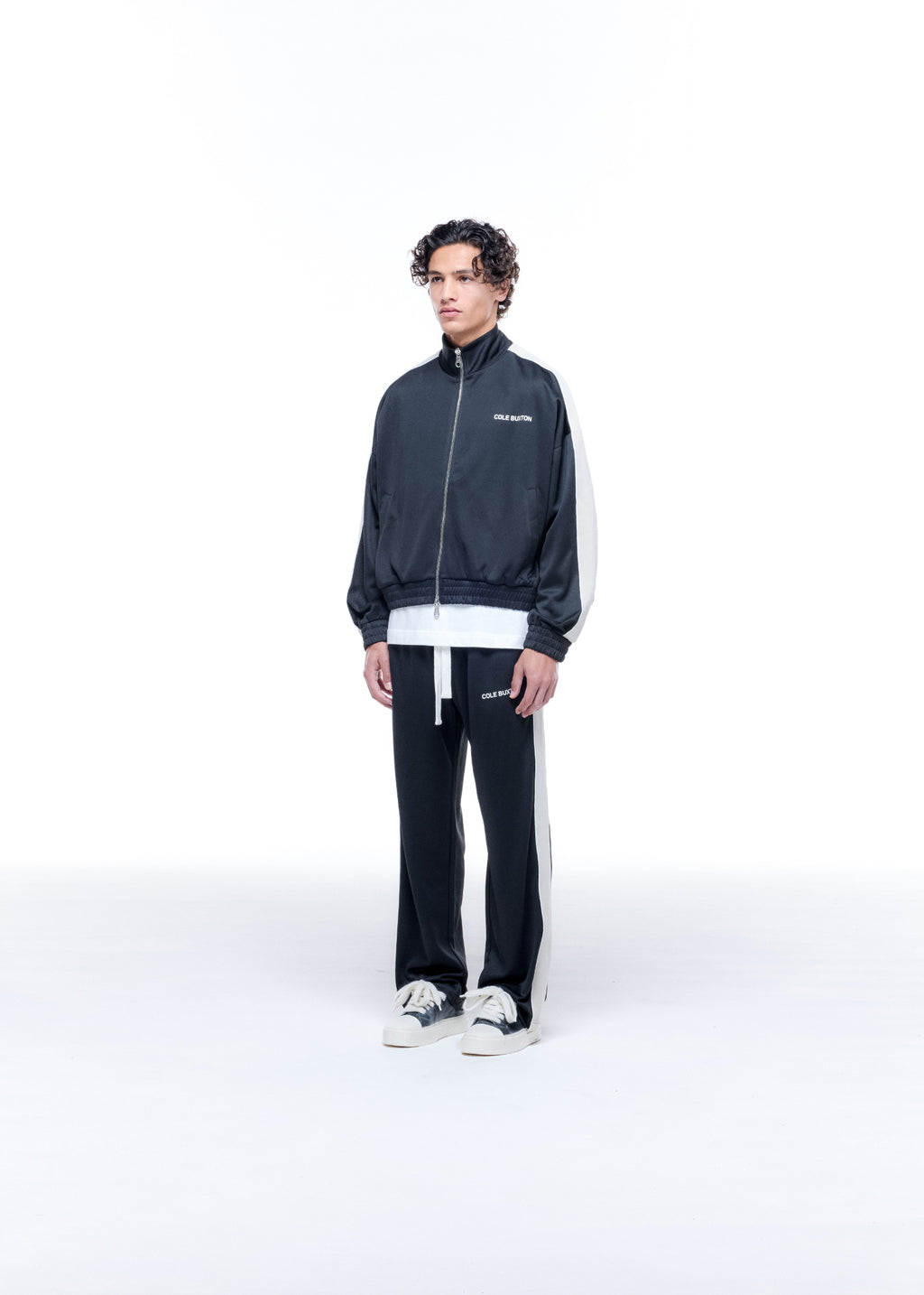 CONTRAST TAPE TRACK PANT