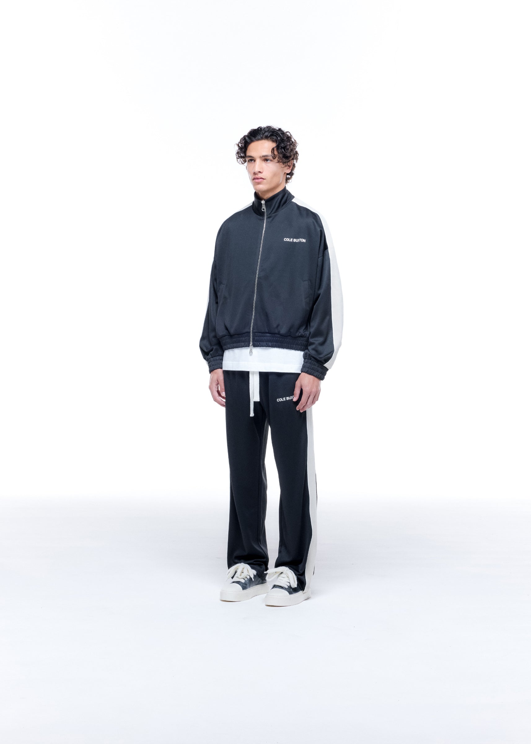 CONTRAST TAPE TRACK PANT