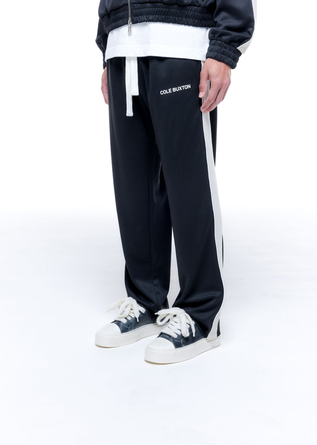 CONTRAST TAPE TRACK PANT