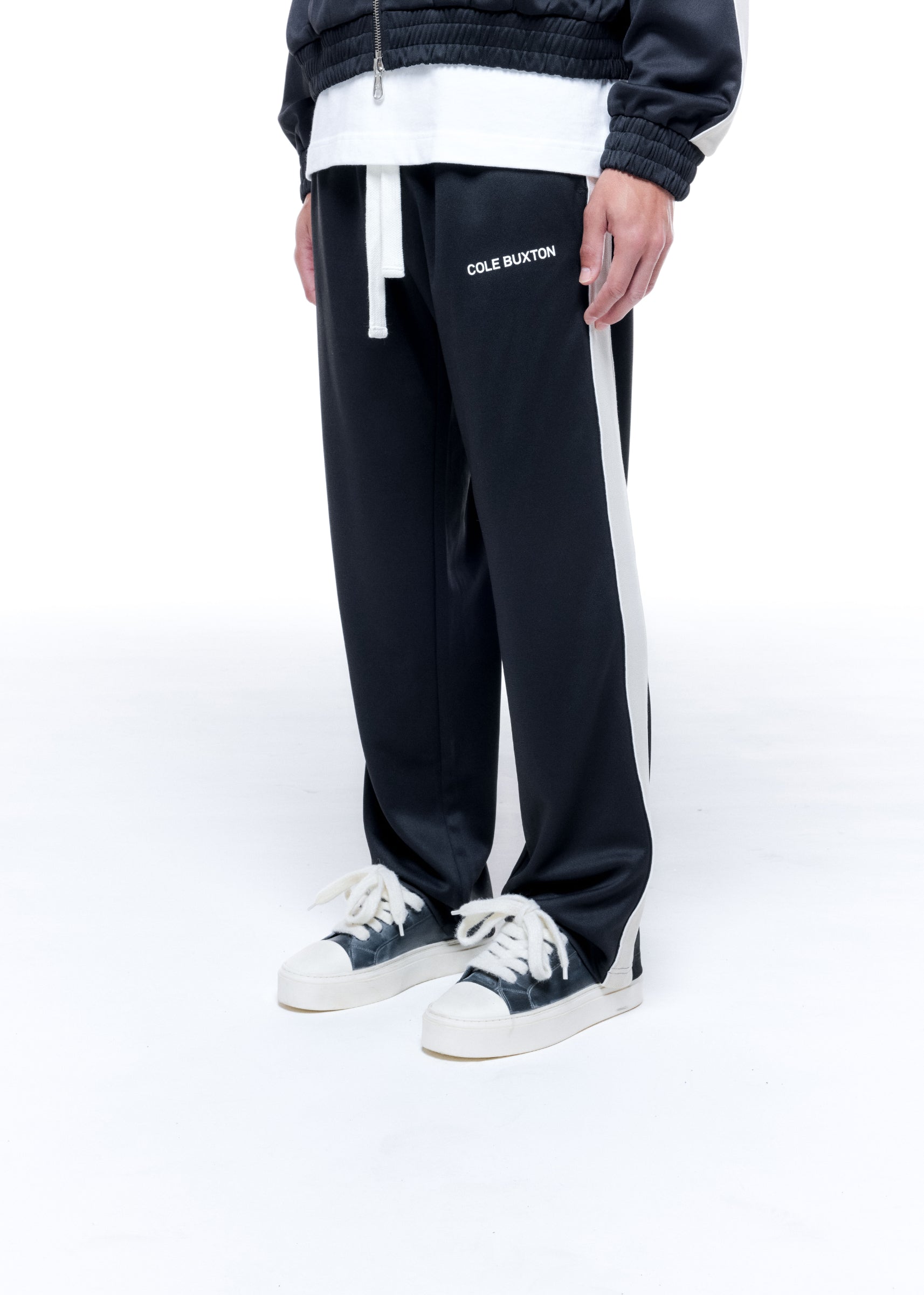 CONTRAST TAPE TRACK PANT