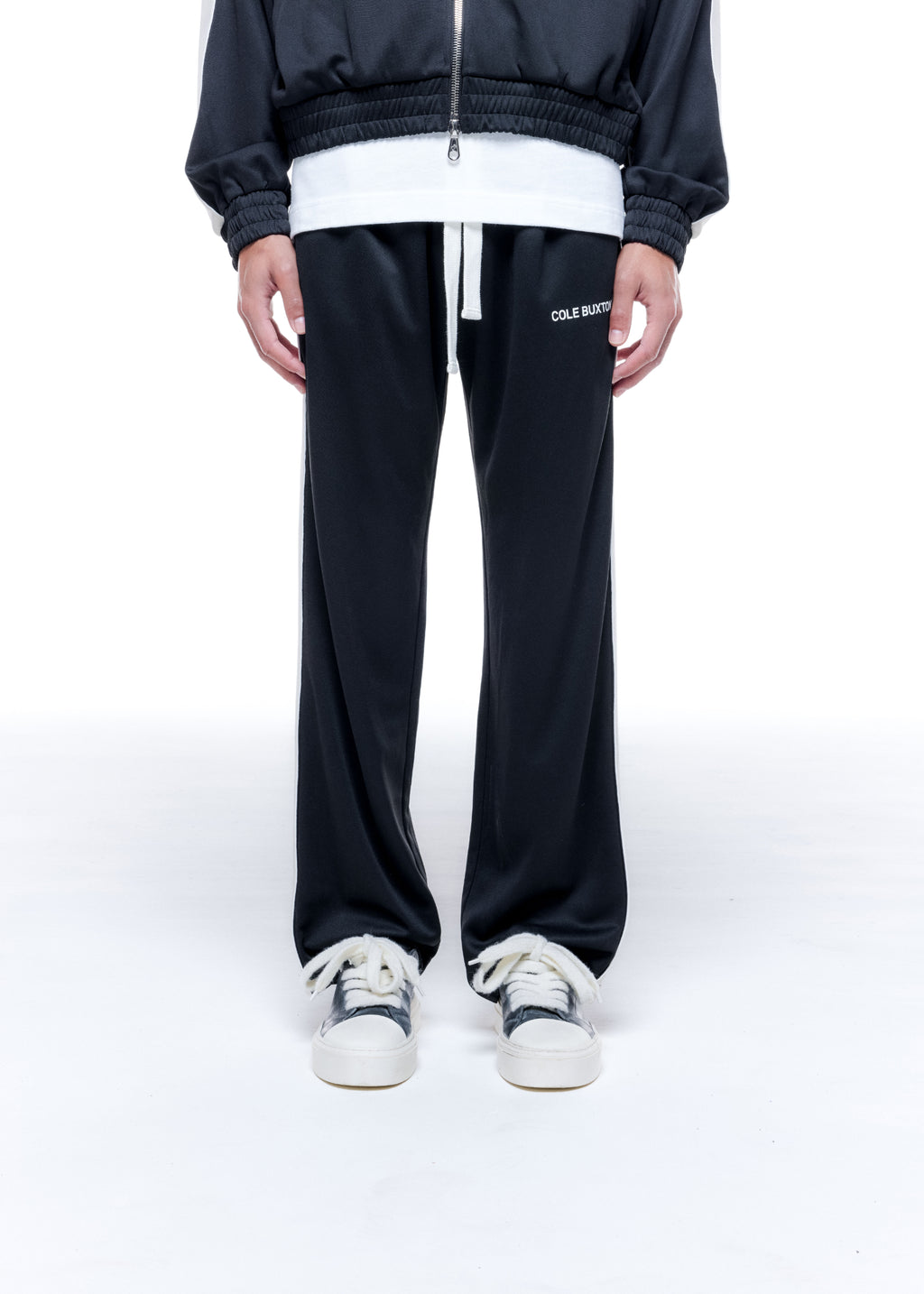 CONTRAST TAPE TRACK PANT