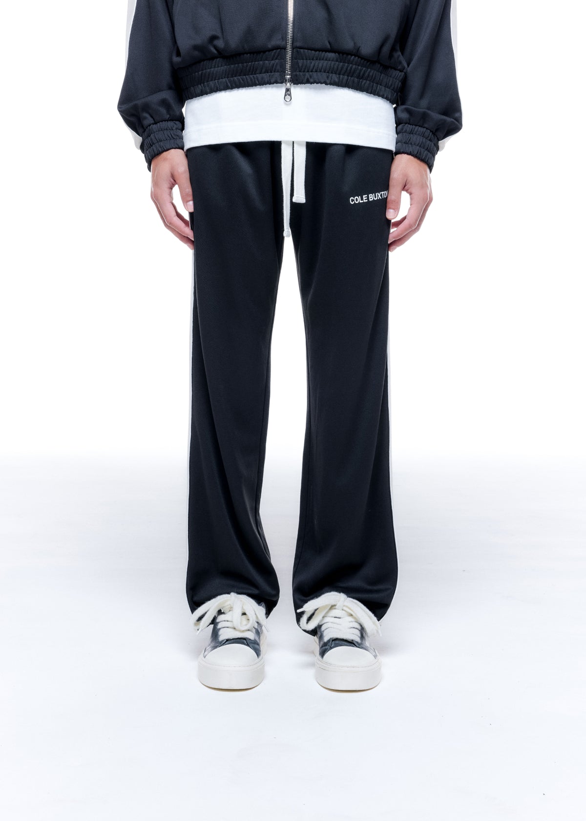 CONTRAST TAPE TRACK PANT