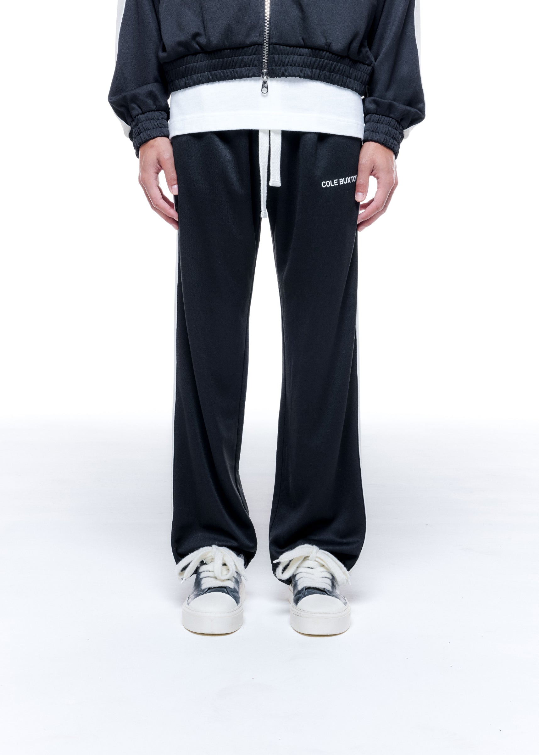 CONTRAST TAPE TRACK PANT