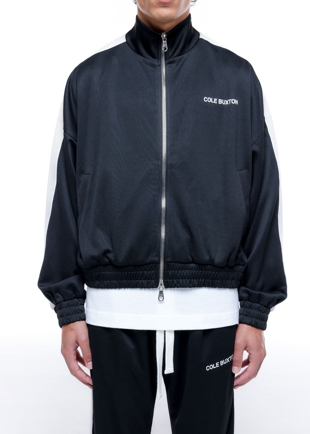 CONTRAST TAPE TRACK JACKET
