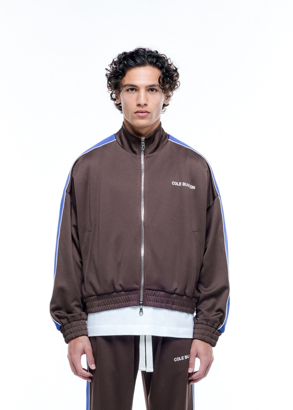 CONTRAST TAPE TRACK JACKET