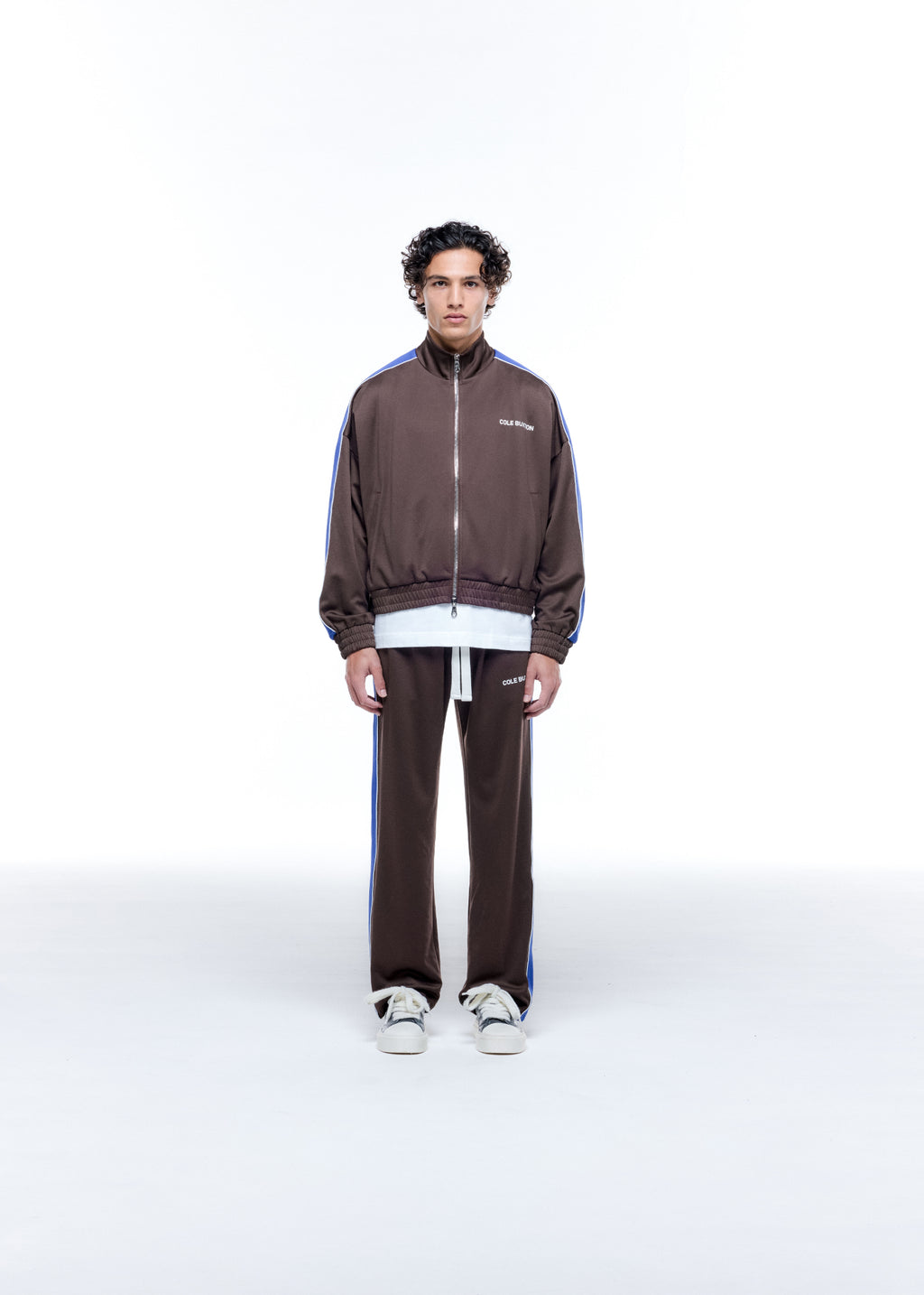 CONTRAST TAPE TRACK JACKET