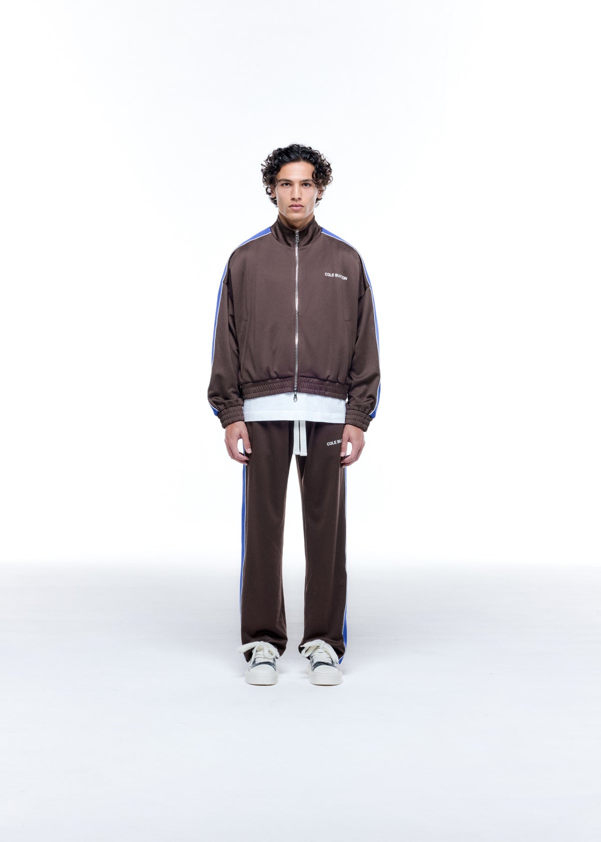 CONTRAST TAPE TRACK JACKET