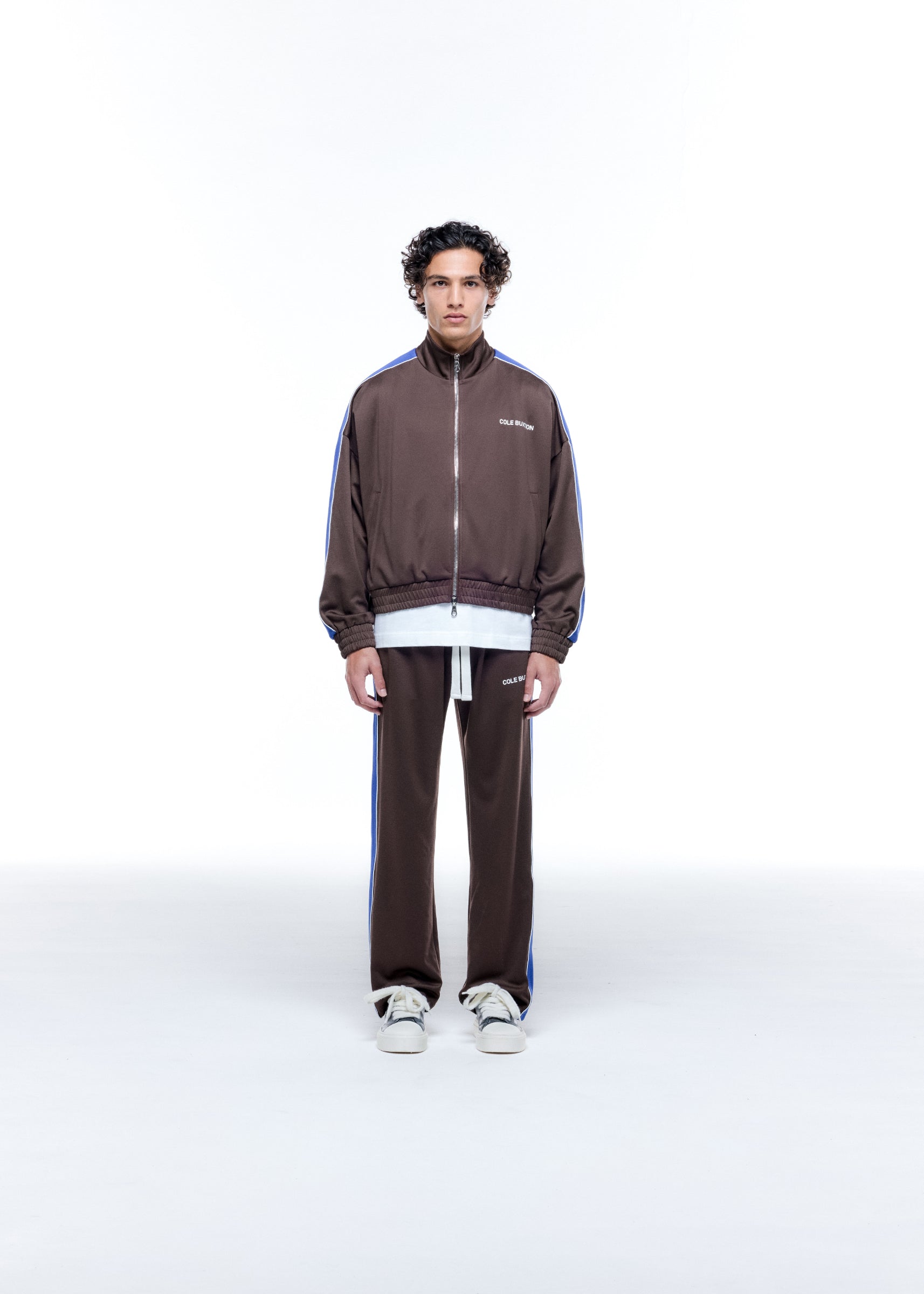 CONTRAST TAPE TRACK JACKET