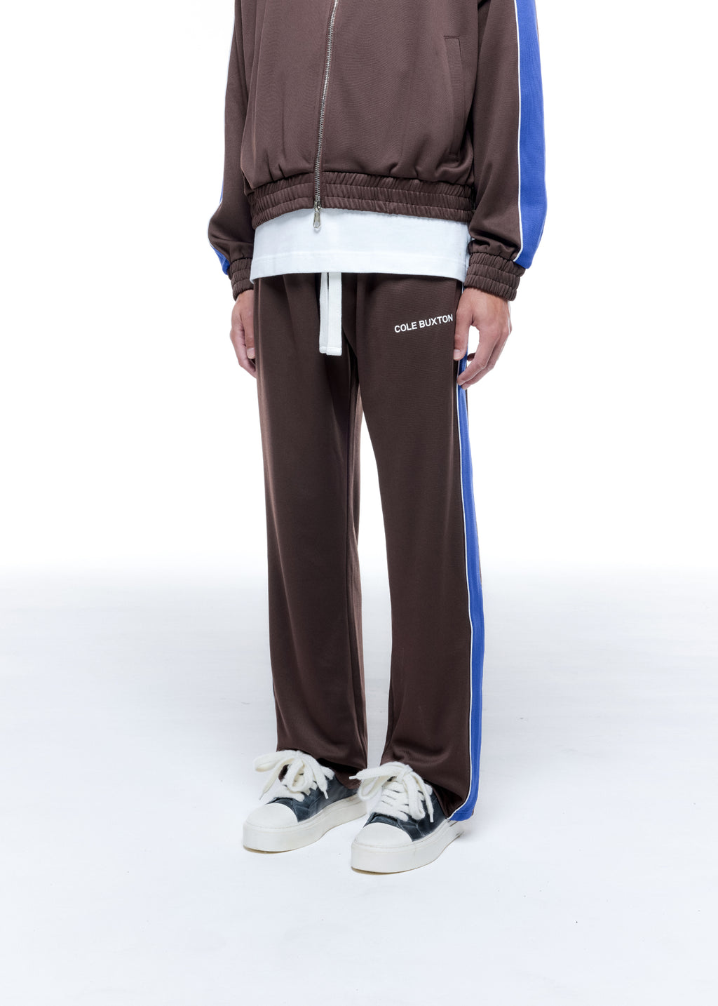 CONTRAST TAPE TRACK PANT