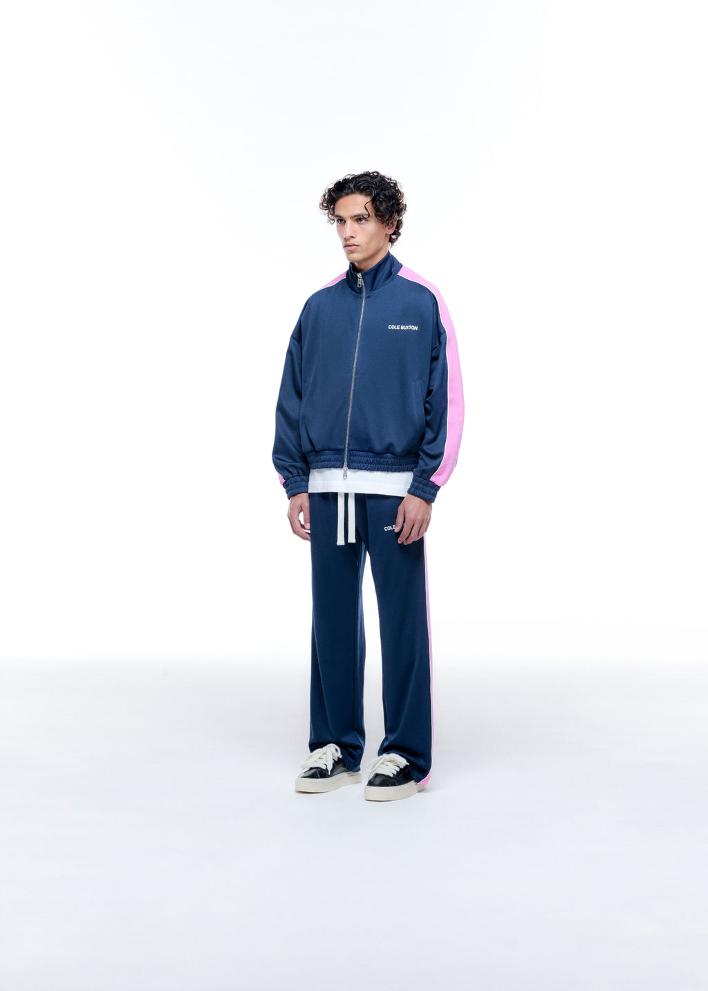 CONTRAST TAPE TRACK PANT