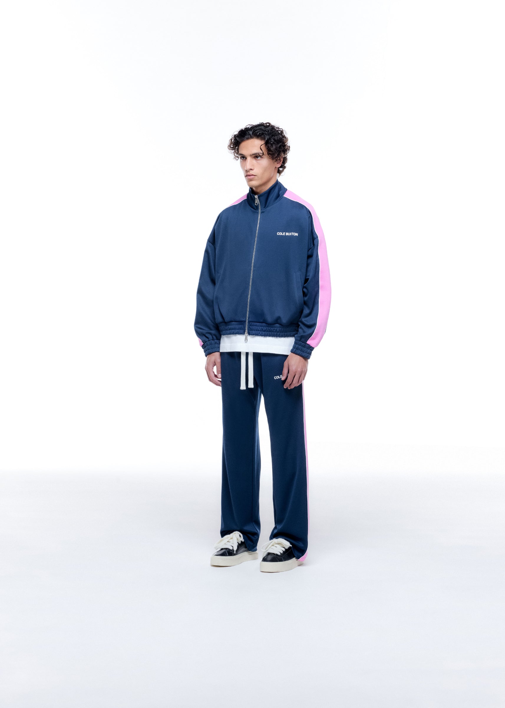 CONTRAST TAPE TRACK PANT