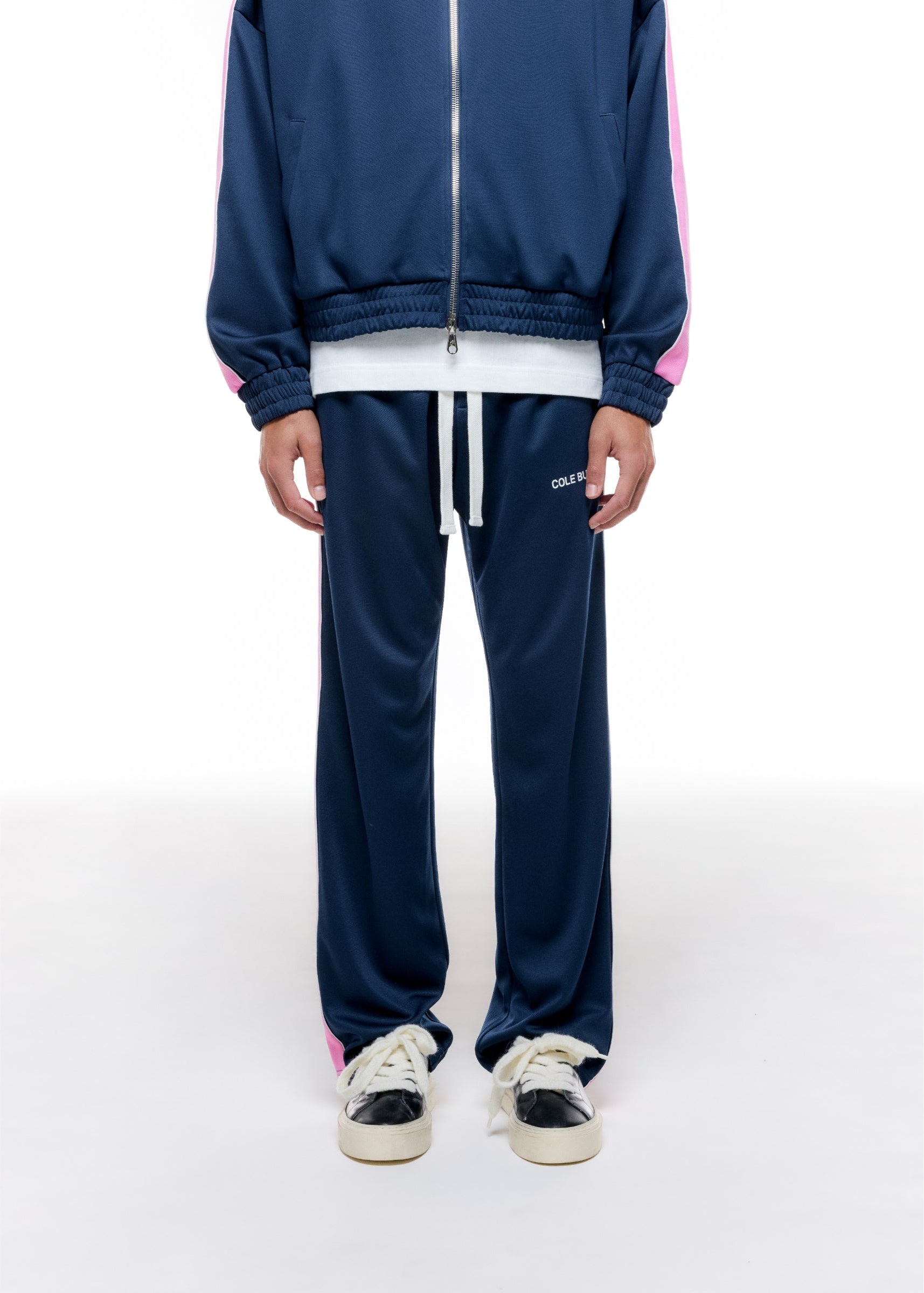 CONTRAST TAPE TRACK PANT