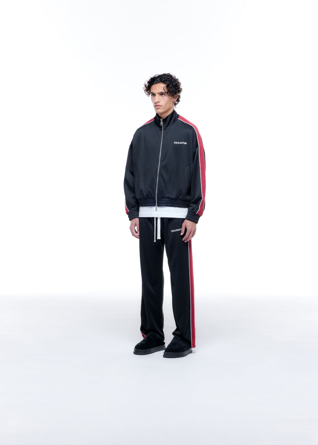 CONTRAST TAPE TRACK PANT